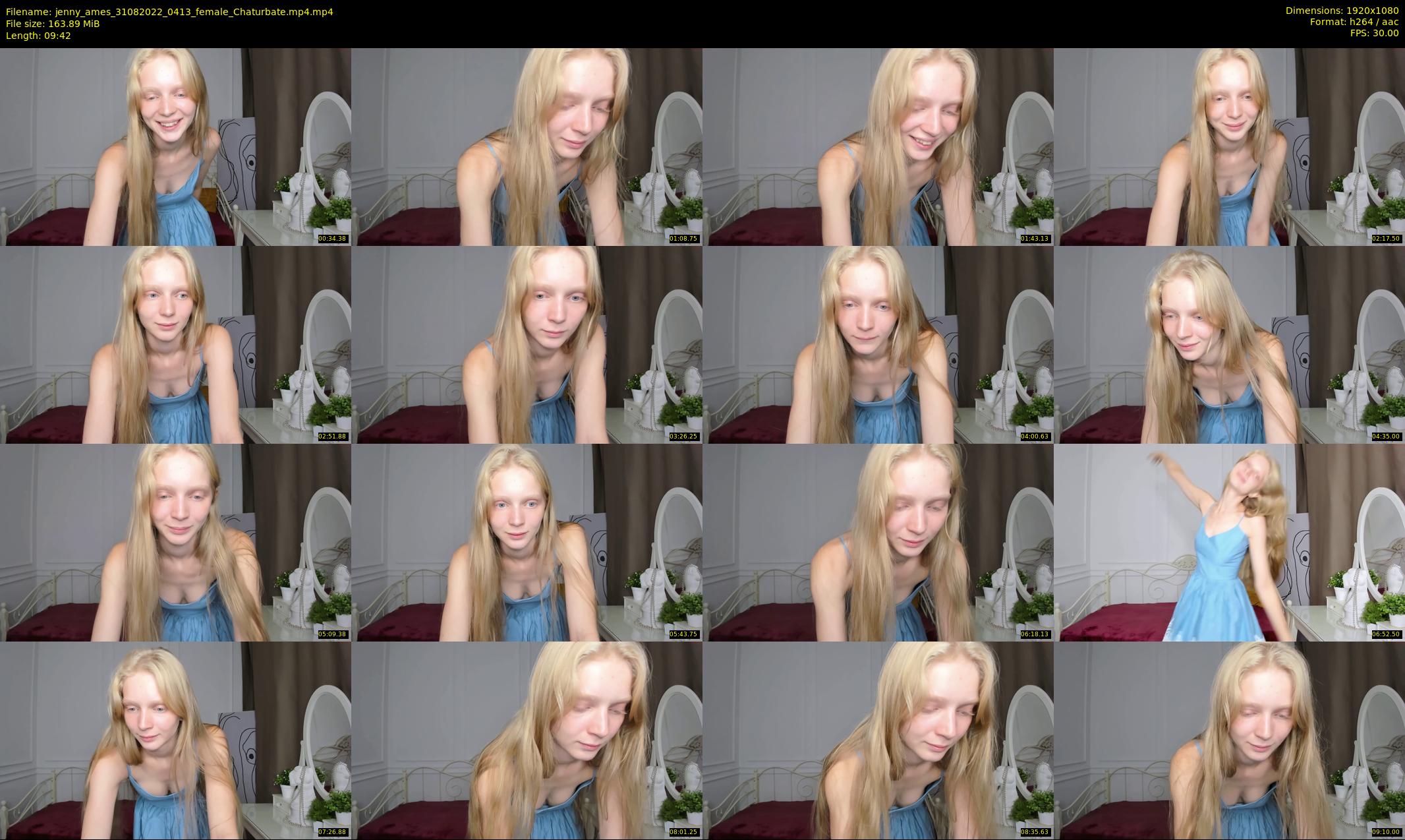 jenny_ames — 10 minute Chaturbate female cam show recording, 1080p, Aug 31, 2022
