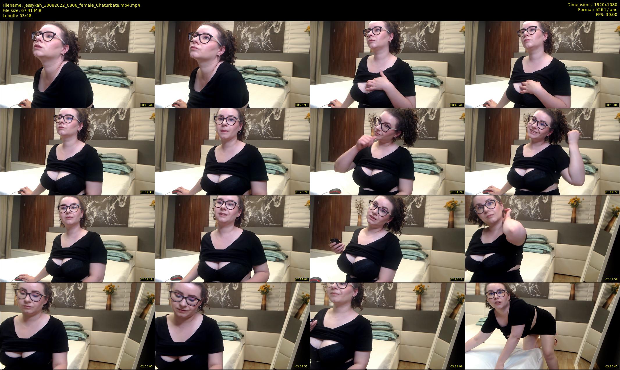 jessykah — 4 minute Chaturbate female cam show recording, 1080p, Aug 30, 2022