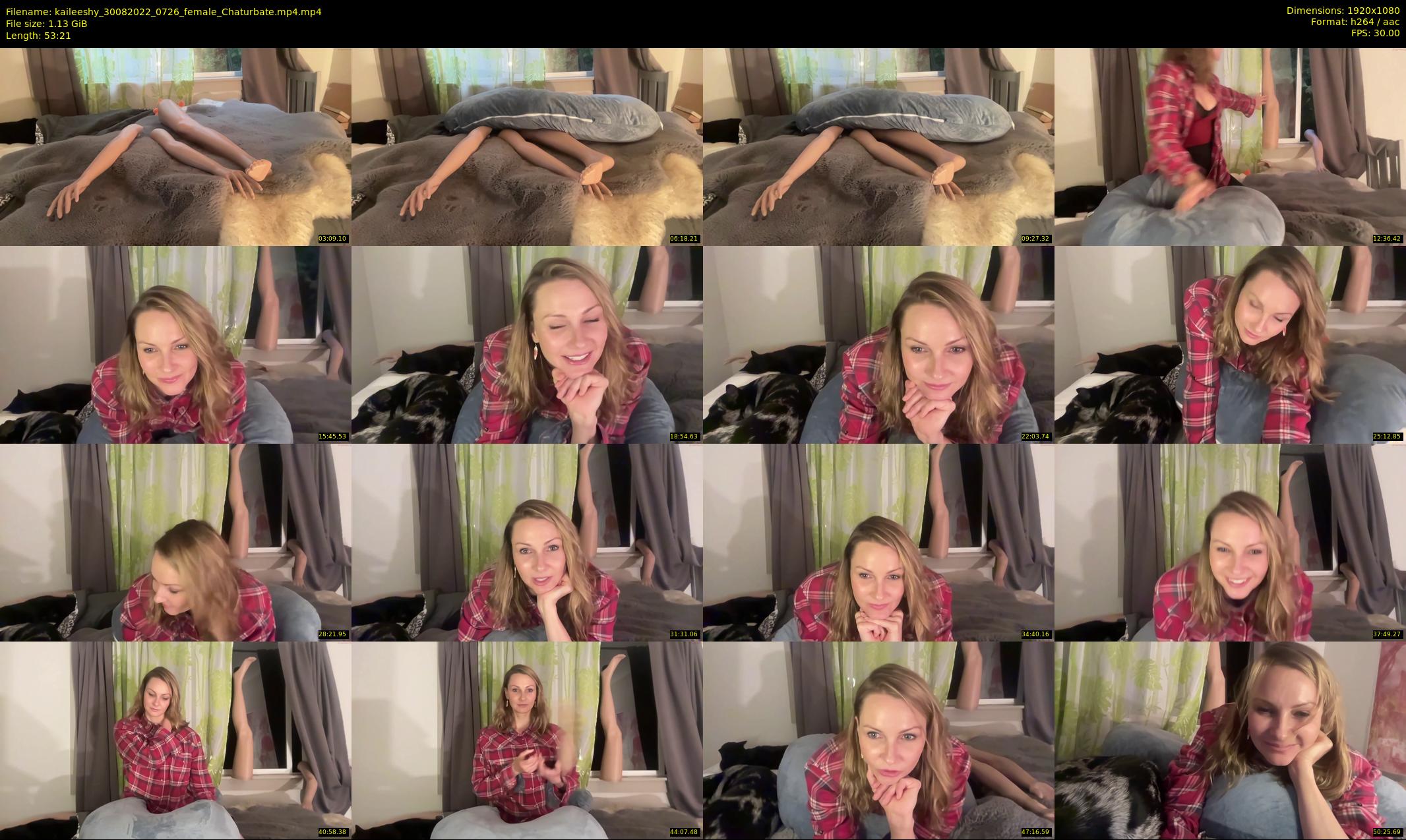 kaileeshy — 54 minute Chaturbate female cam show recording, 1080p, Aug 30, 2022