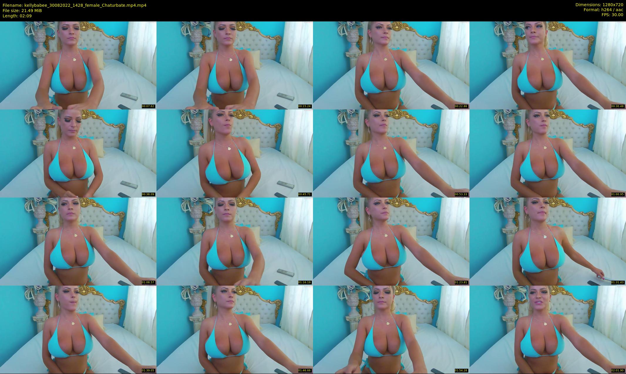 kellybabee — 3 minute Chaturbate female cam show recording, 720p, Aug 30, 2022