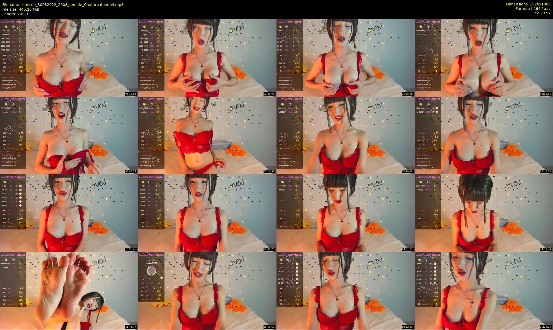 kimisun — 21 minute Chaturbate female cam show recording, 1080p, Aug 30, 2022