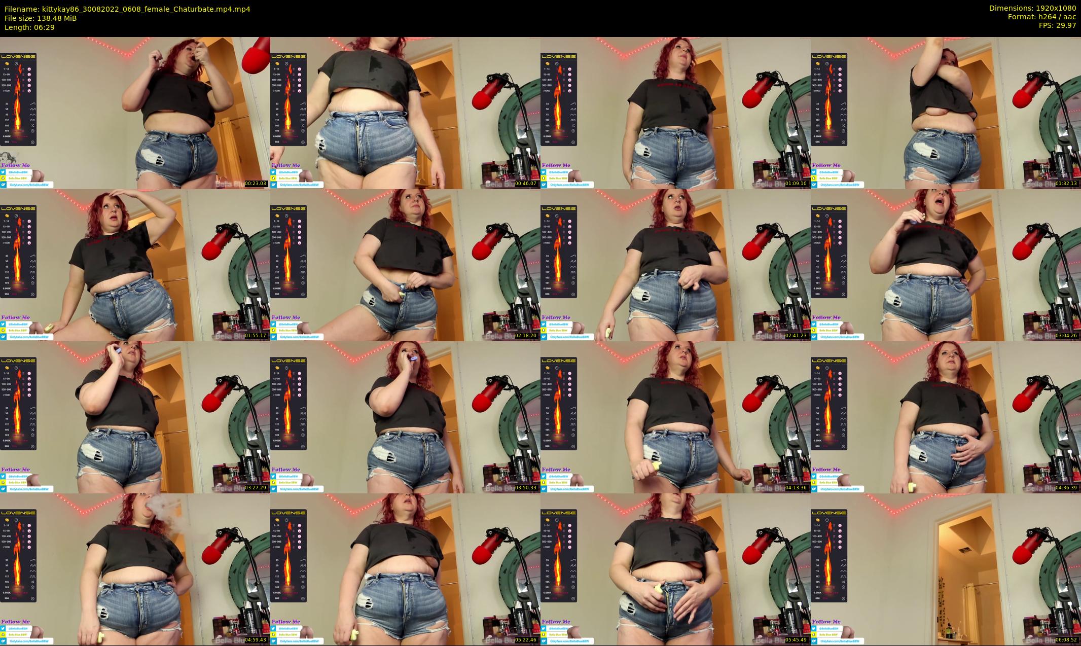 kittykay86 — 7 minute Chaturbate female cam show recording, 1080p, Aug 30, 2022