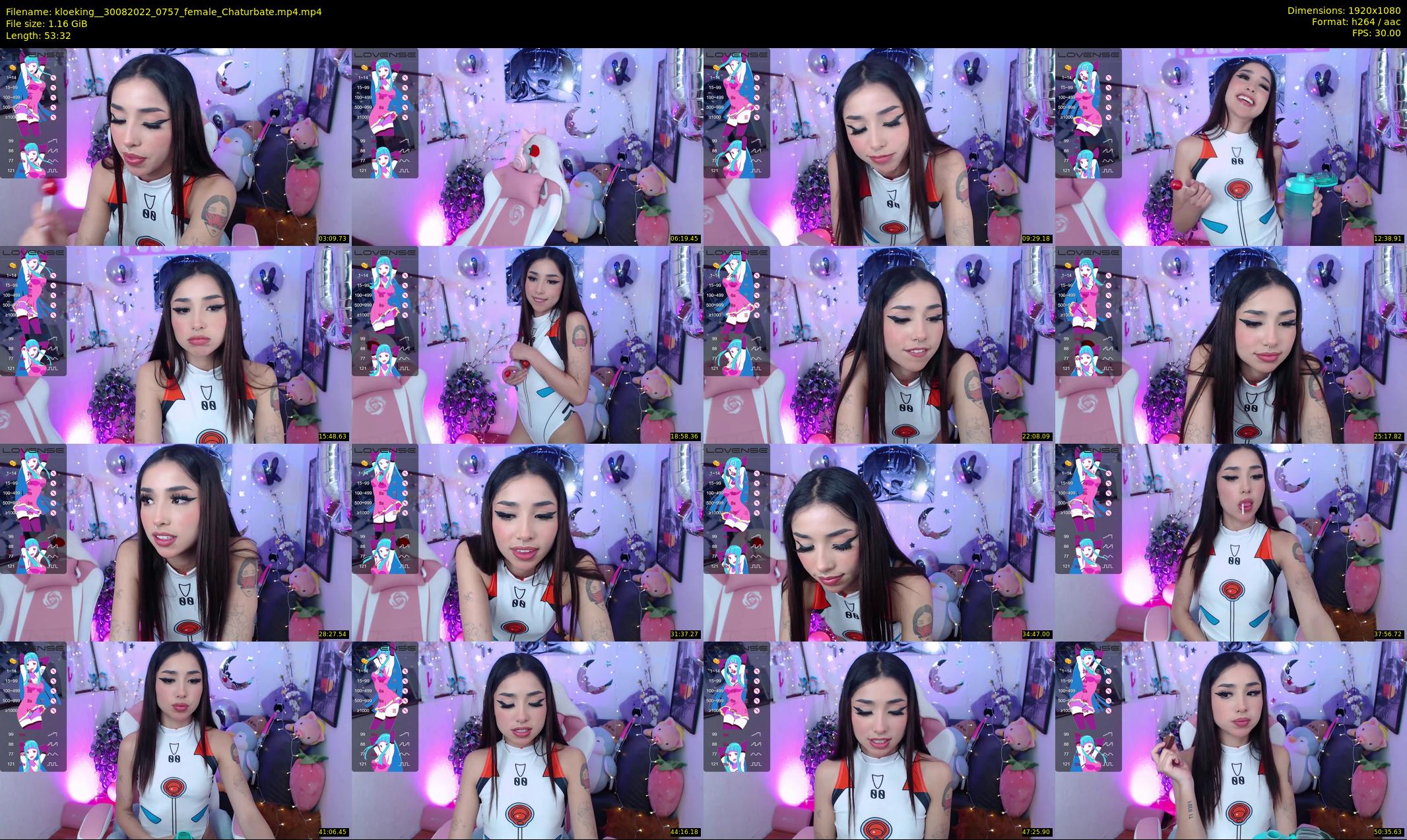kloeking_ — 54 minute Chaturbate female cam show recording, 1080p, Aug 30, 2022