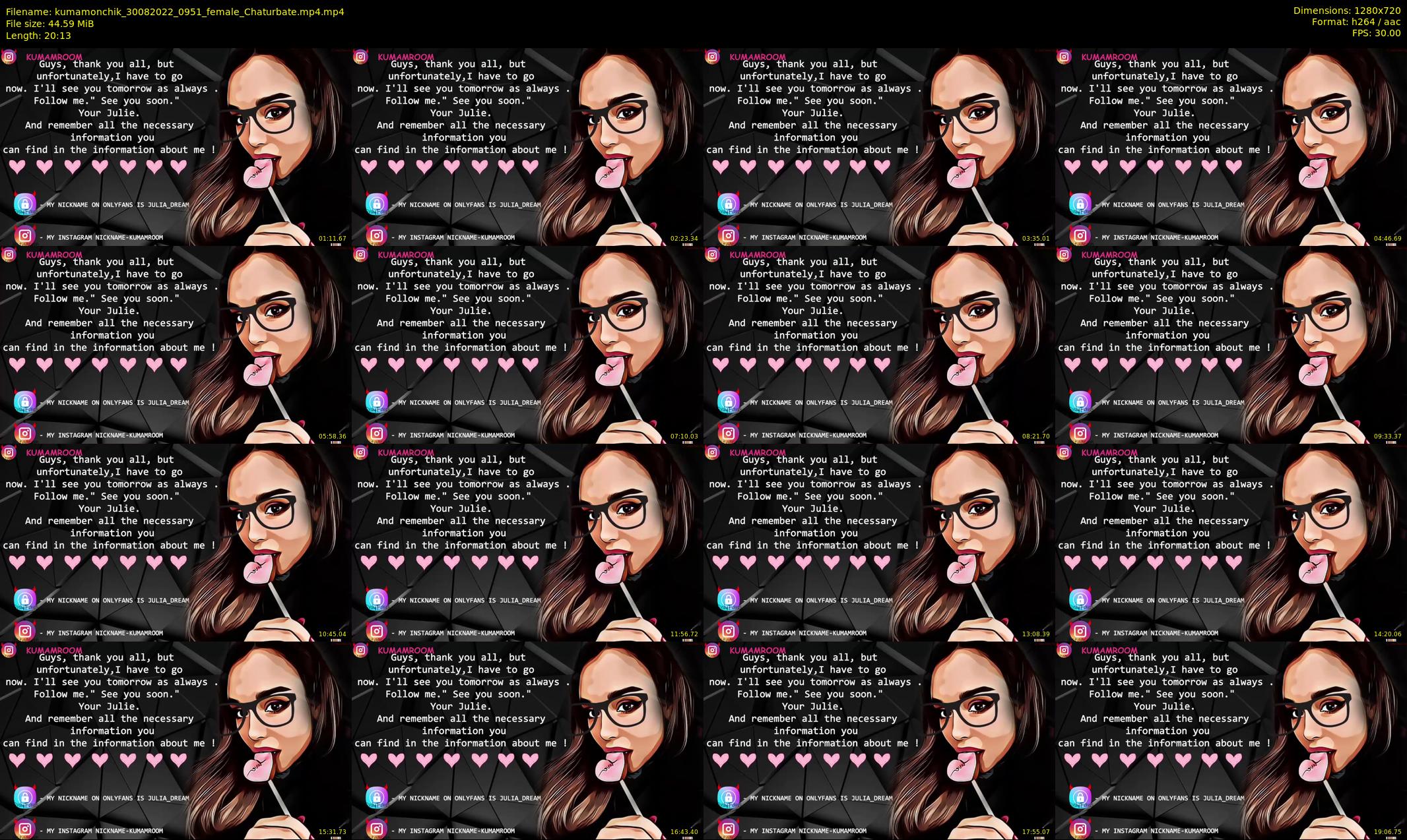 kumamonchik — 21 minute Chaturbate couple cam show recording, 720p, Aug 30, 2022
