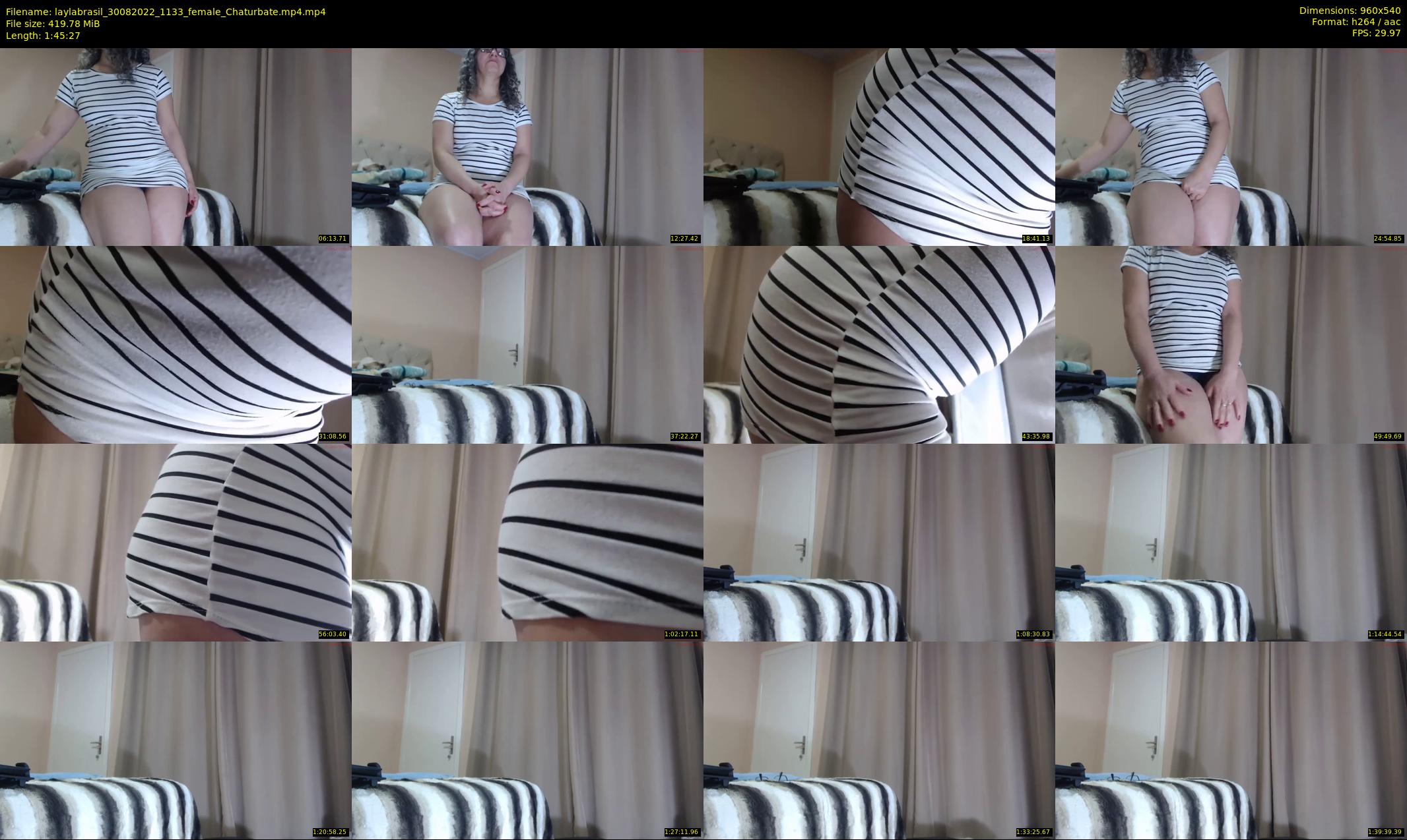 laylabrasil — 106 minute Chaturbate female cam show recording, 480p, Aug 30, 2022