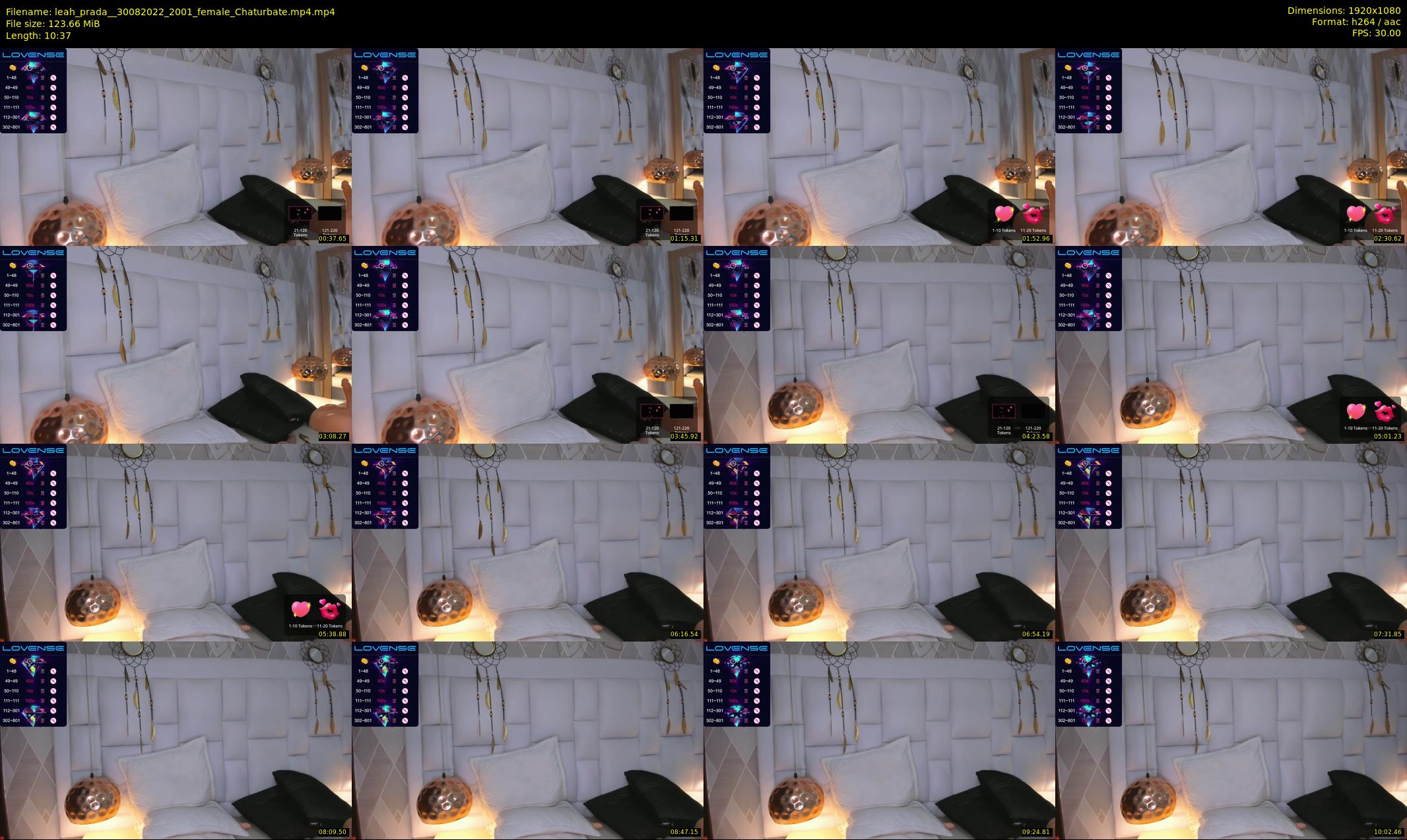 leah_prada_ — 11 minute Chaturbate female cam show recording, 1080p, Aug 30, 2022