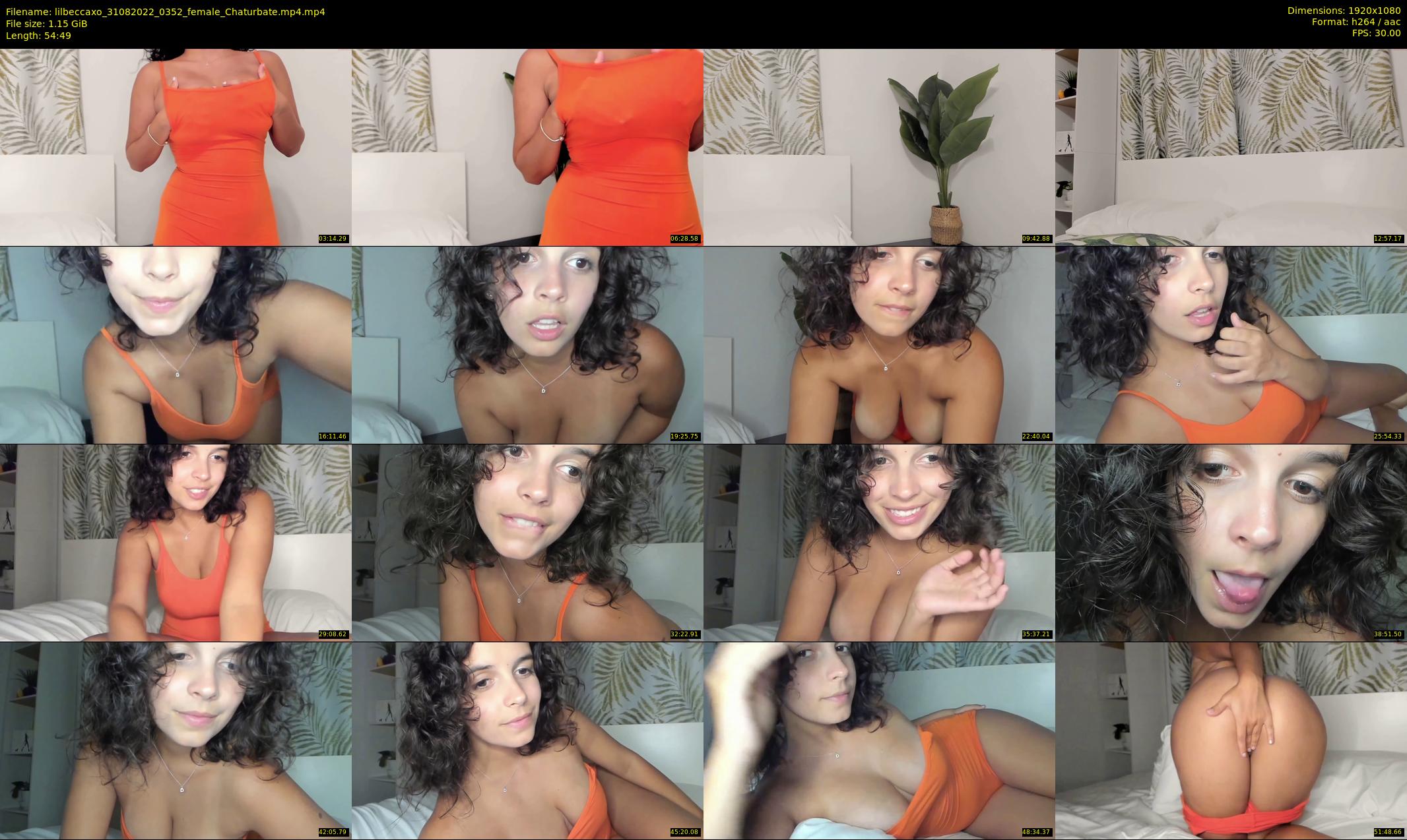 lilbeccaxo — 55 minute Chaturbate female cam show recording, 1080p, Aug 31, 2022