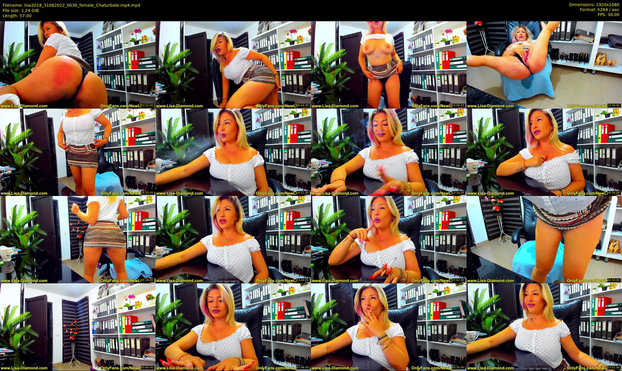 lisa2018 — 57 minute Chaturbate female cam show recording, 1080p, Aug 31, 2022