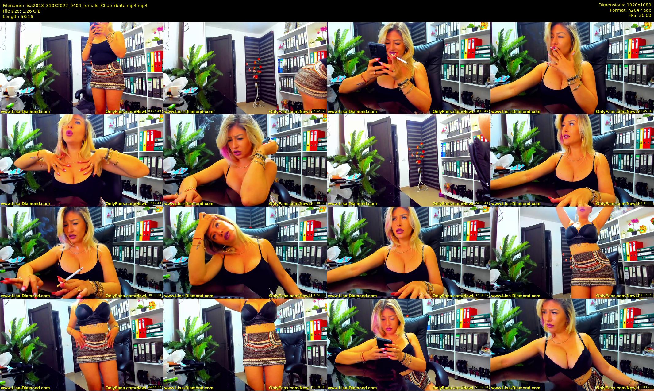 lisa2018 — 59 minute Chaturbate female cam show recording, 1080p, Aug 31, 2022