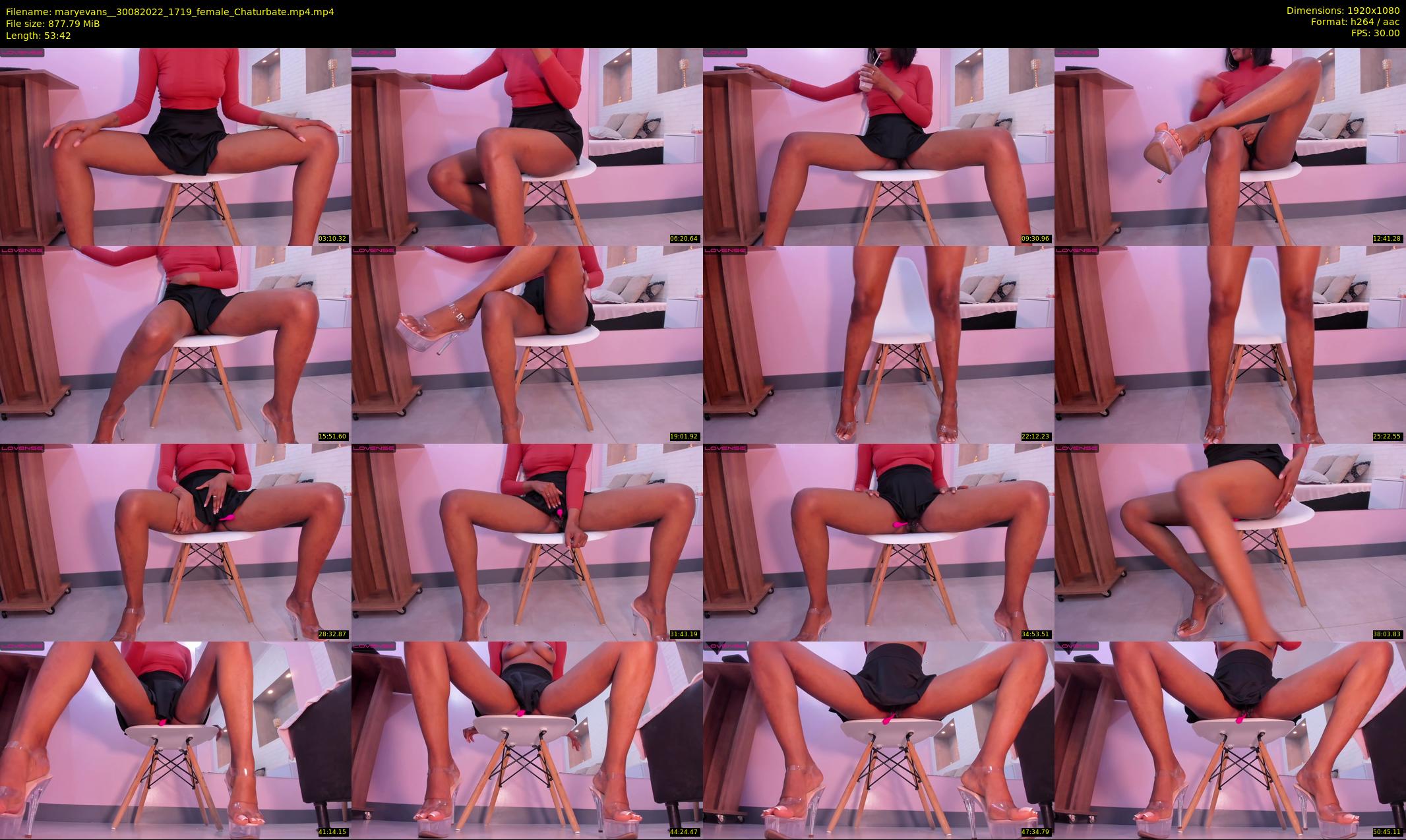 maryevans_ — 54 minute Chaturbate female cam show recording, 1080p, Aug 30, 2022