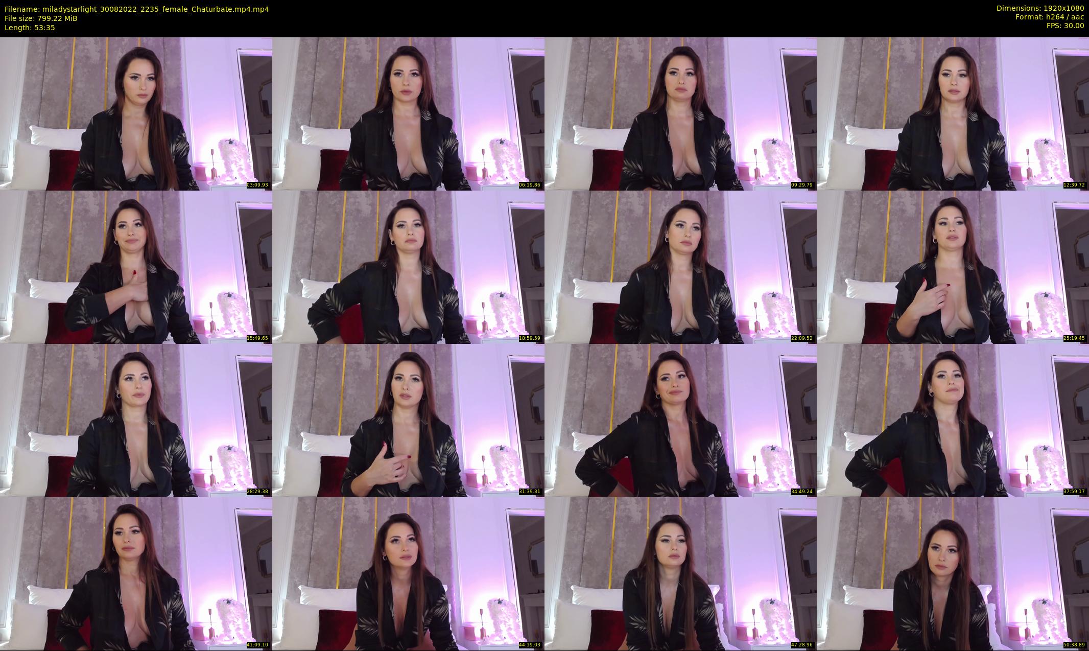 miladystarlight — 54 minute Chaturbate female cam show recording, 1080p, Aug 30, 2022