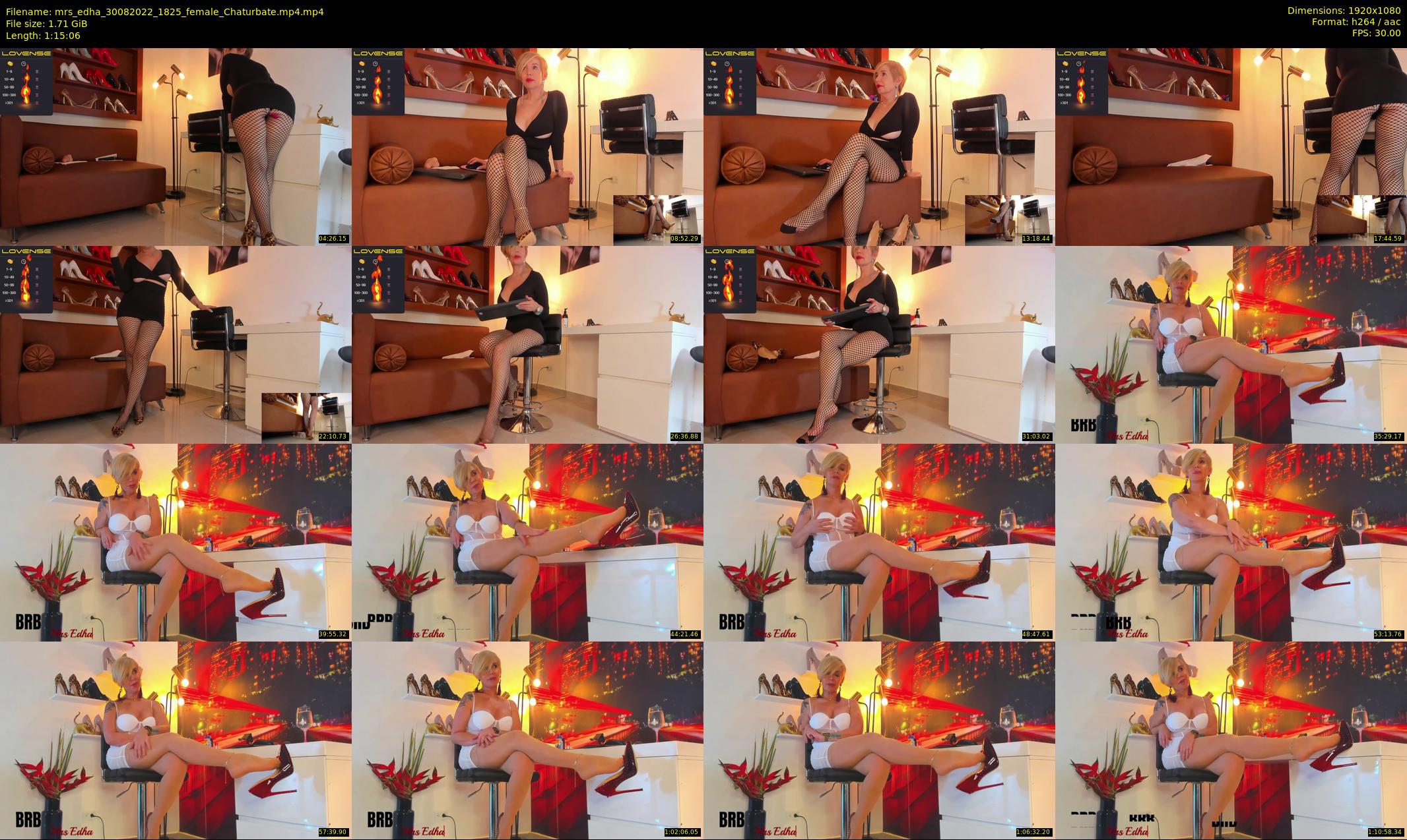 mrs_edha — 76 minute Chaturbate female cam show recording, 1080p, Aug 30, 2022