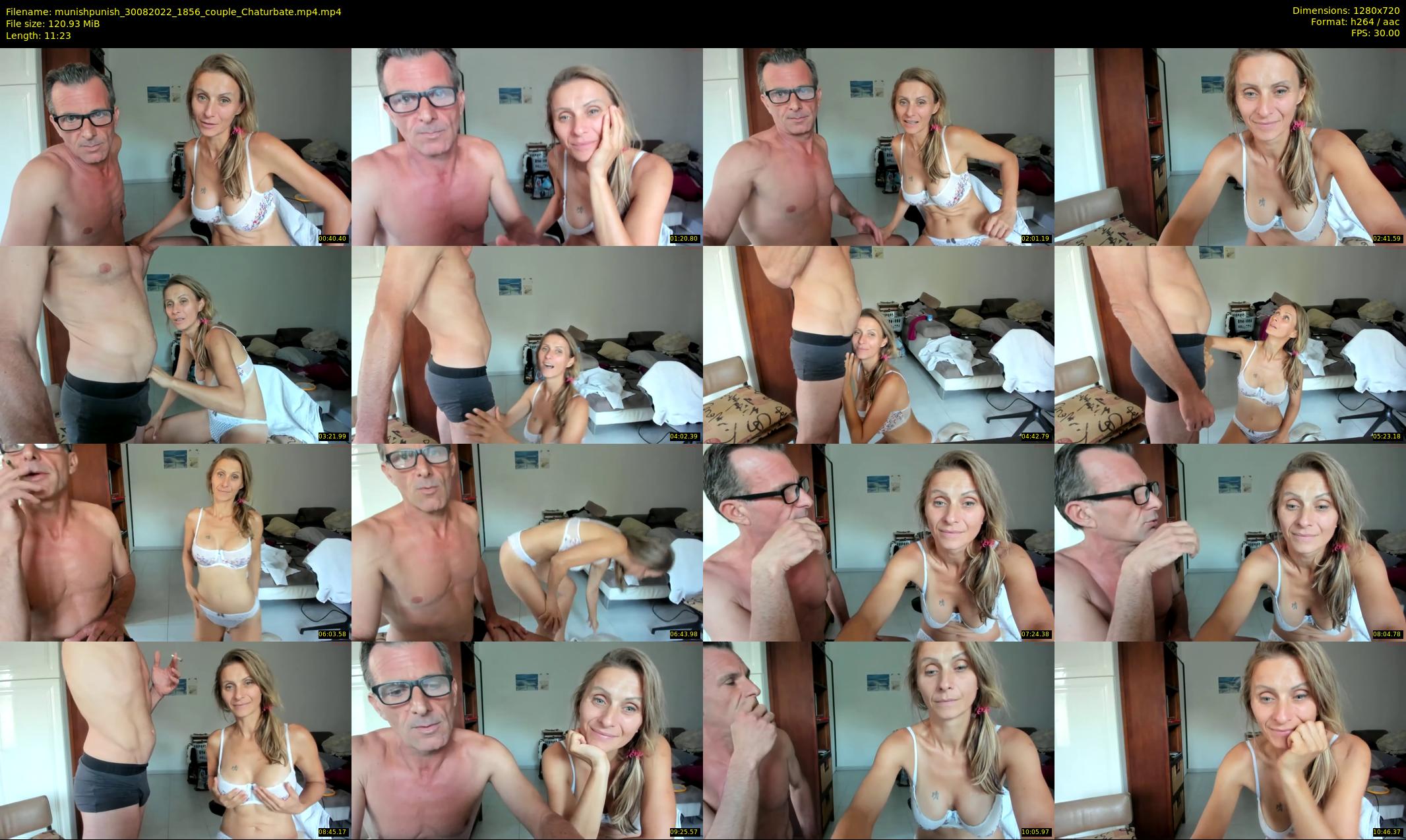munishpunish — 12 minute Chaturbate couple cam show recording, 720p, Aug 30, 2022