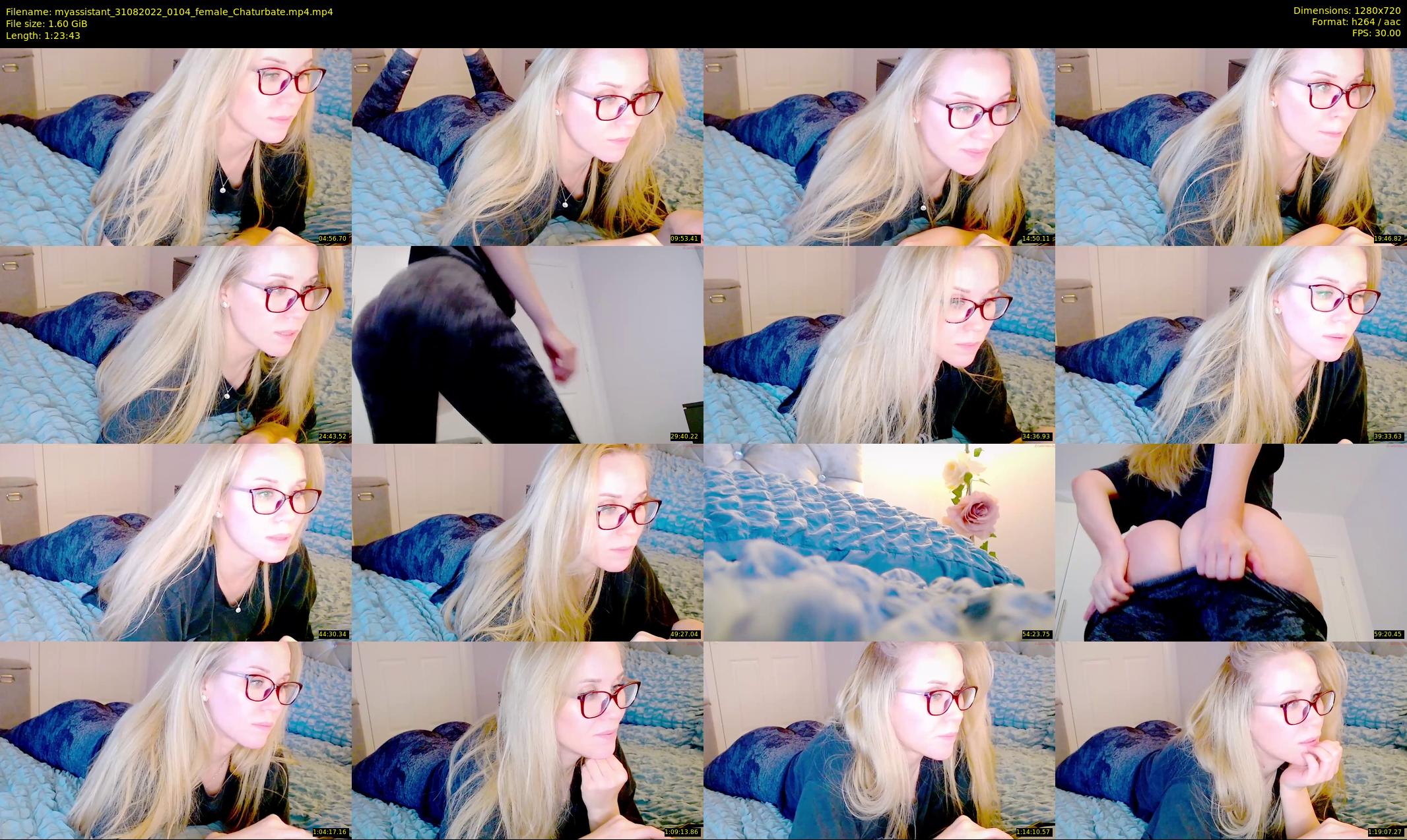 myassistant — 84 minute Chaturbate female cam show recording, 720p, Aug 31, 2022