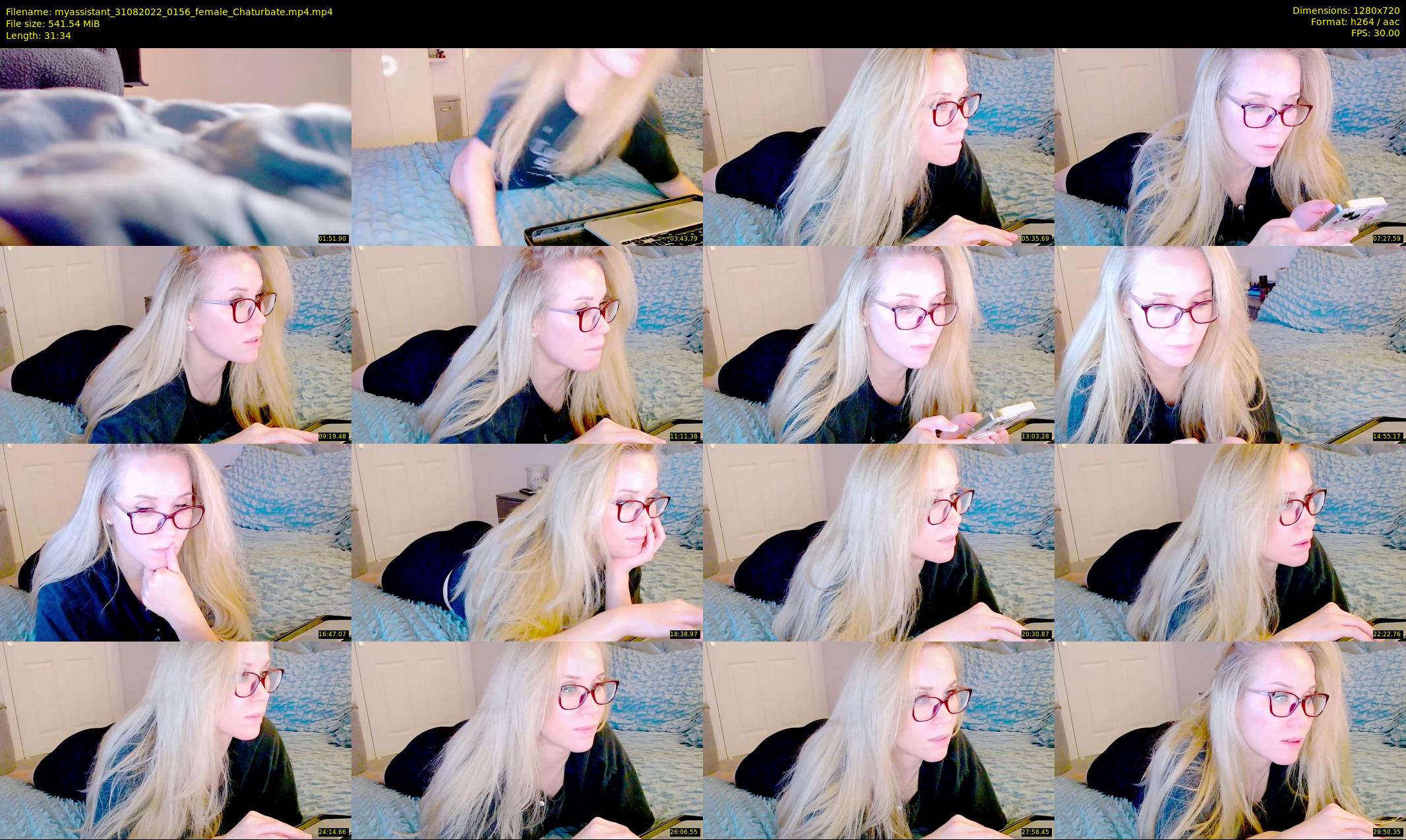 myassistant — 32 minute Chaturbate female cam show recording, 720p, Aug 31, 2022