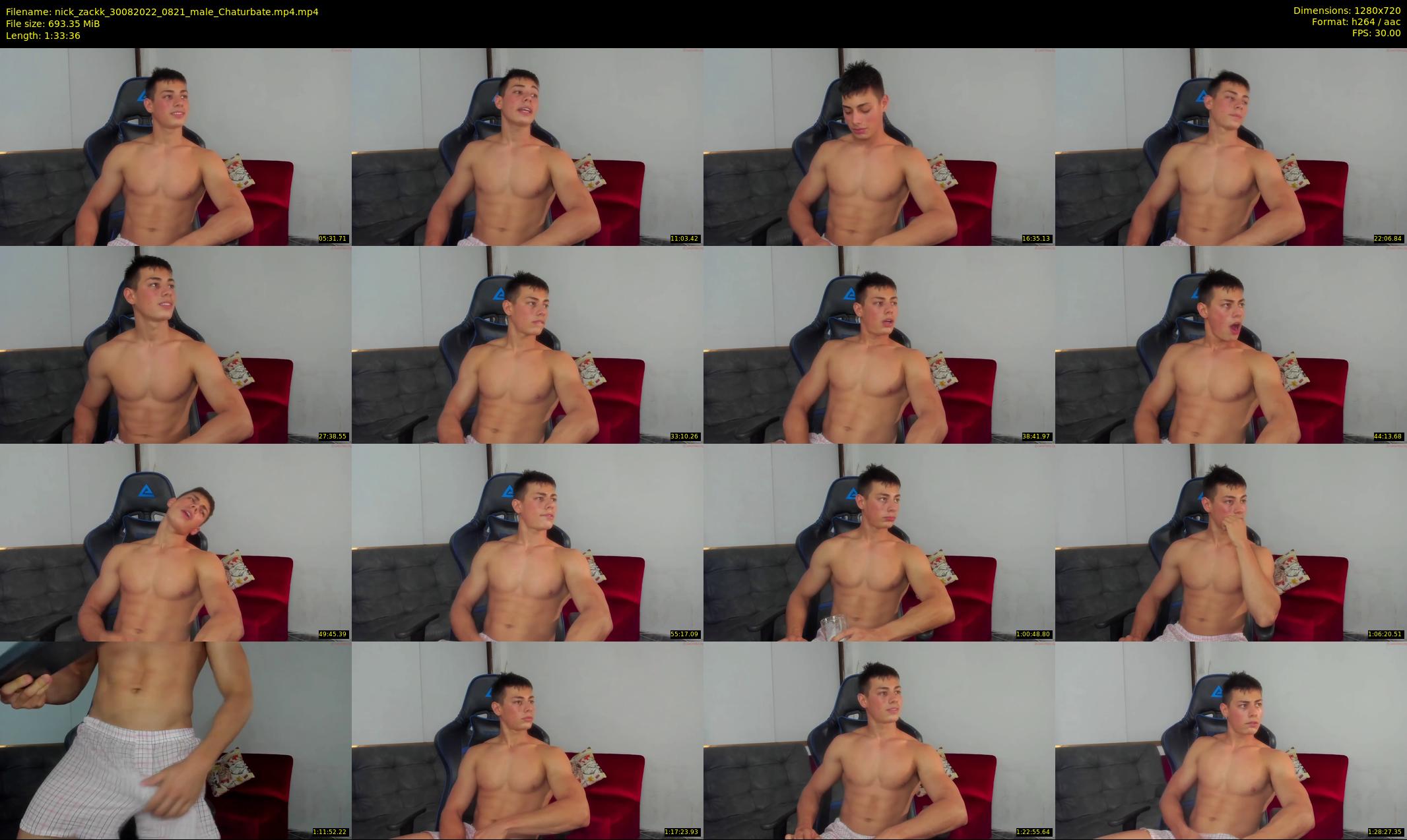 nick_zackk — 94 minute Chaturbate male cam show recording, 720p, Aug 30, 2022