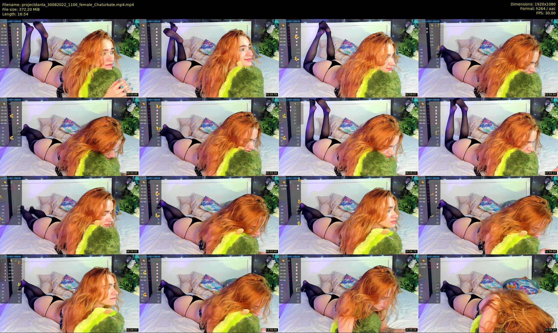 projectdanta — 17 minute Chaturbate female cam show recording, 1080p, Aug 30, 2022