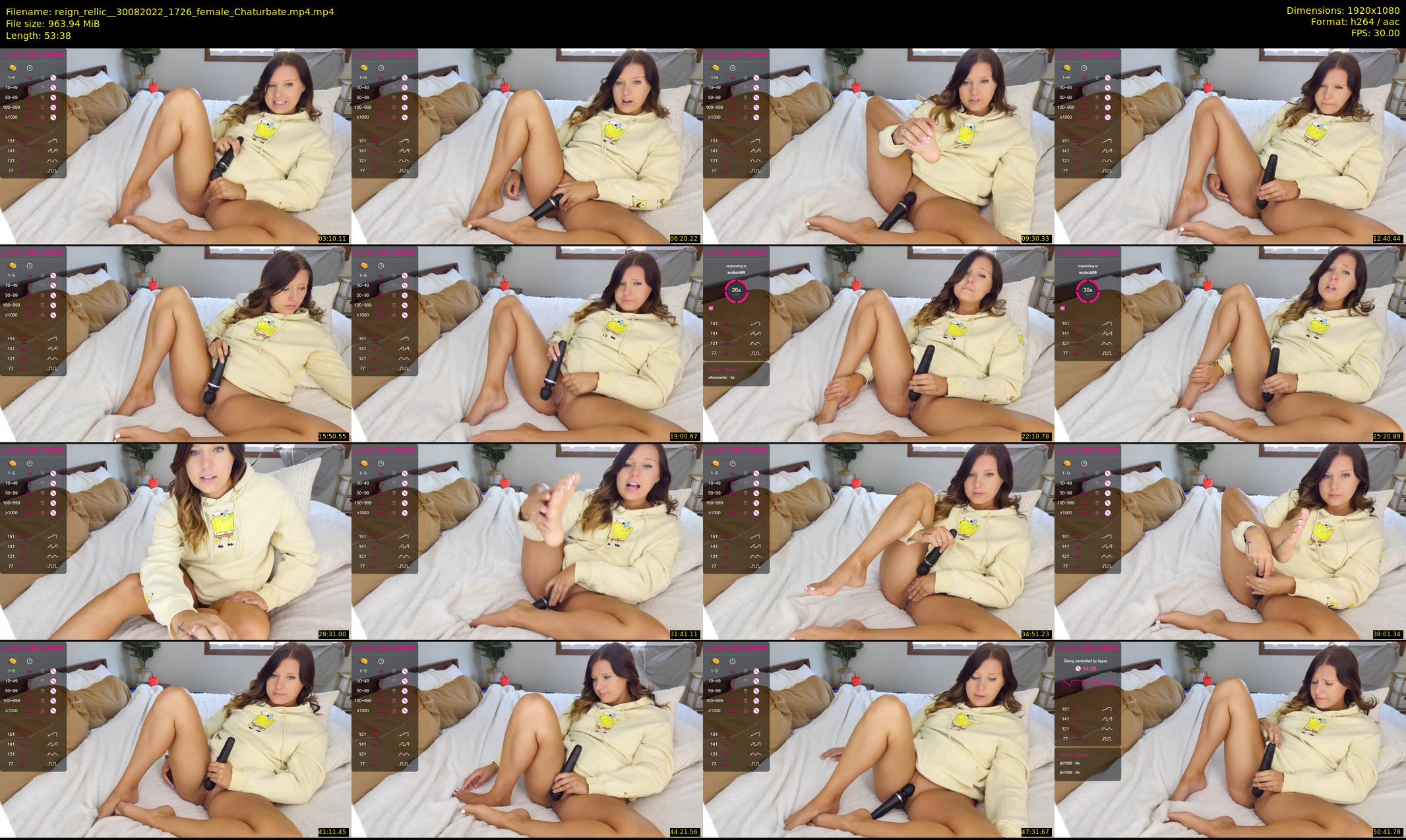 reign_rellic_ — 54 minute Chaturbate female cam show recording, 1080p, Aug 30, 2022