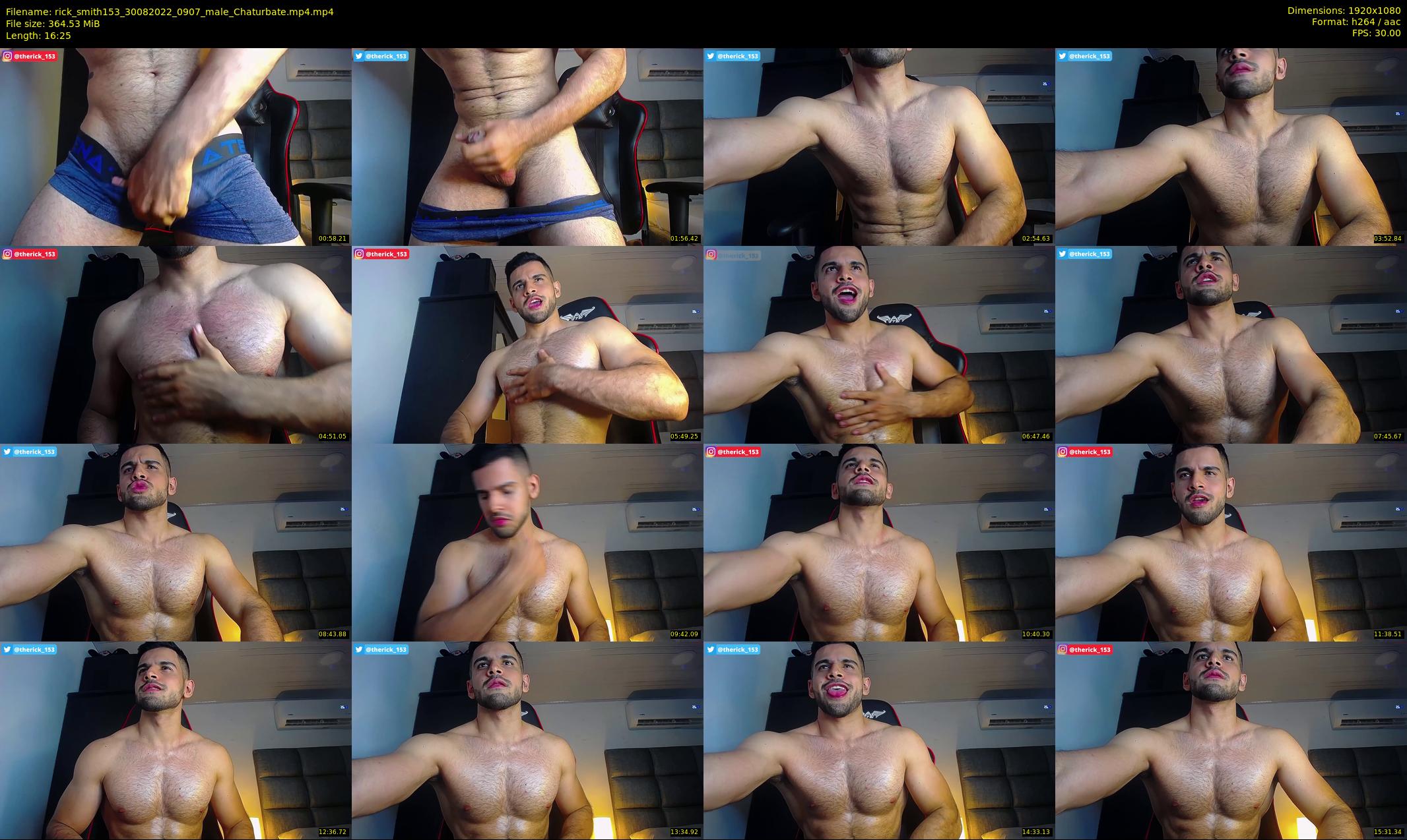 rick_smith153 — 17 minute Chaturbate male cam show recording, 1080p, Aug 30, 2022