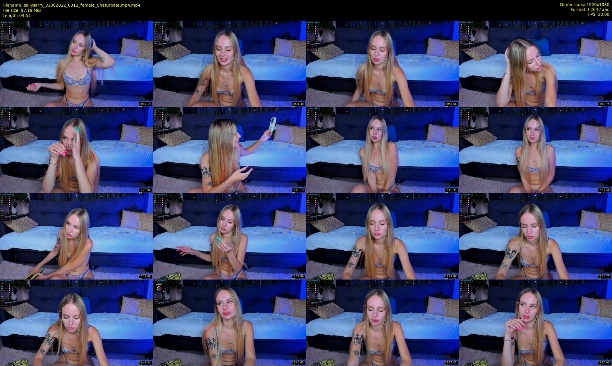 sallysarry — 5 minute Chaturbate couple cam show recording, 1080p, Aug 31, 2022