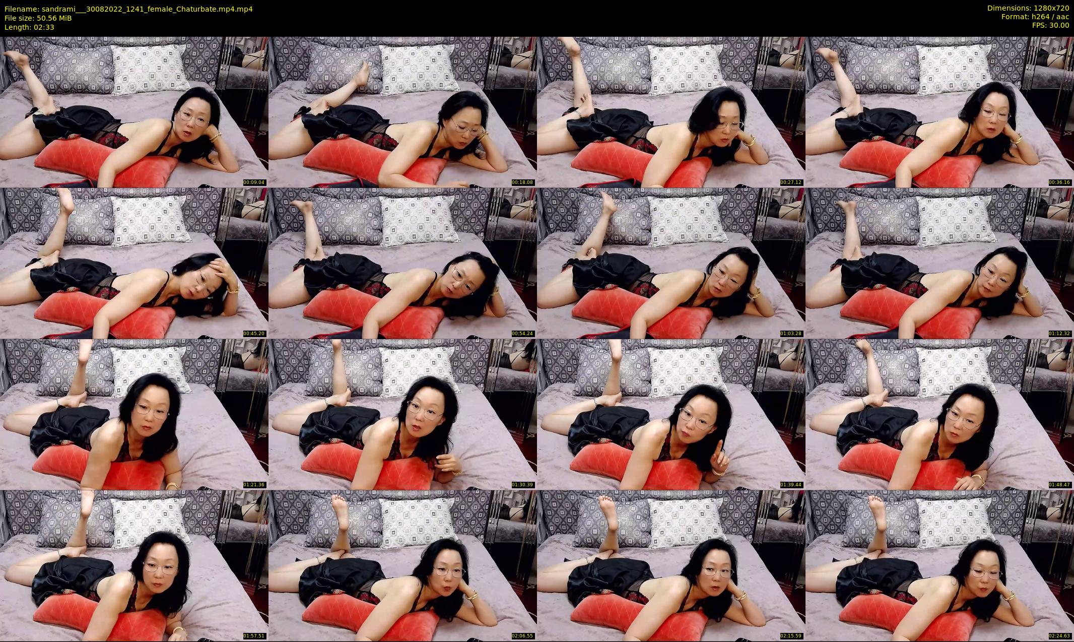 sandrami__ — 3 minute Chaturbate female cam show recording, 720p, Aug 30, 2022