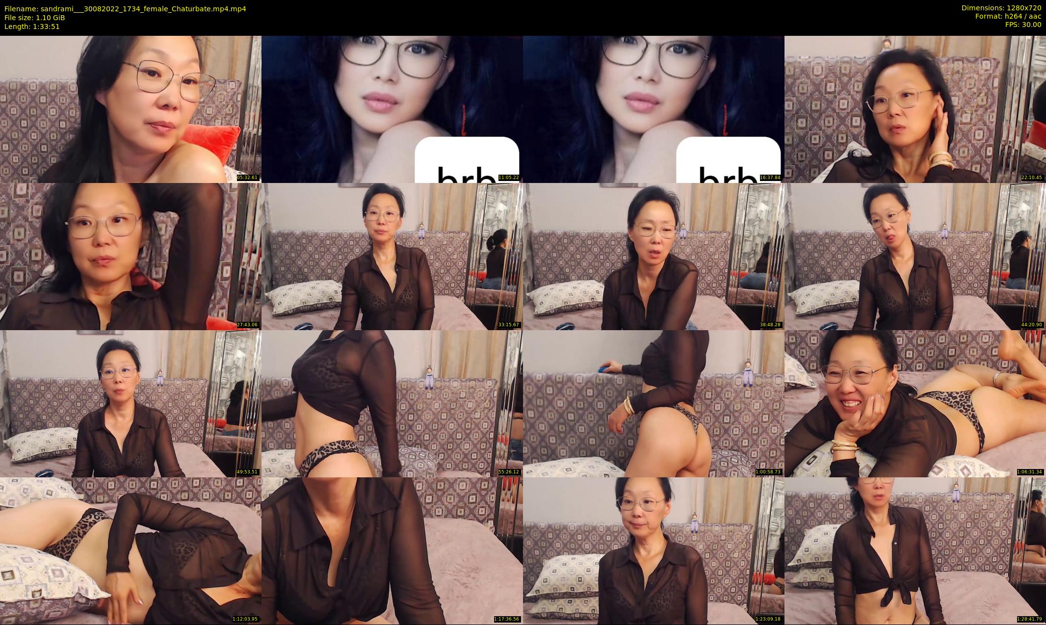 sandrami__ — 94 minute Chaturbate female cam show recording, 720p, Aug 30, 2022