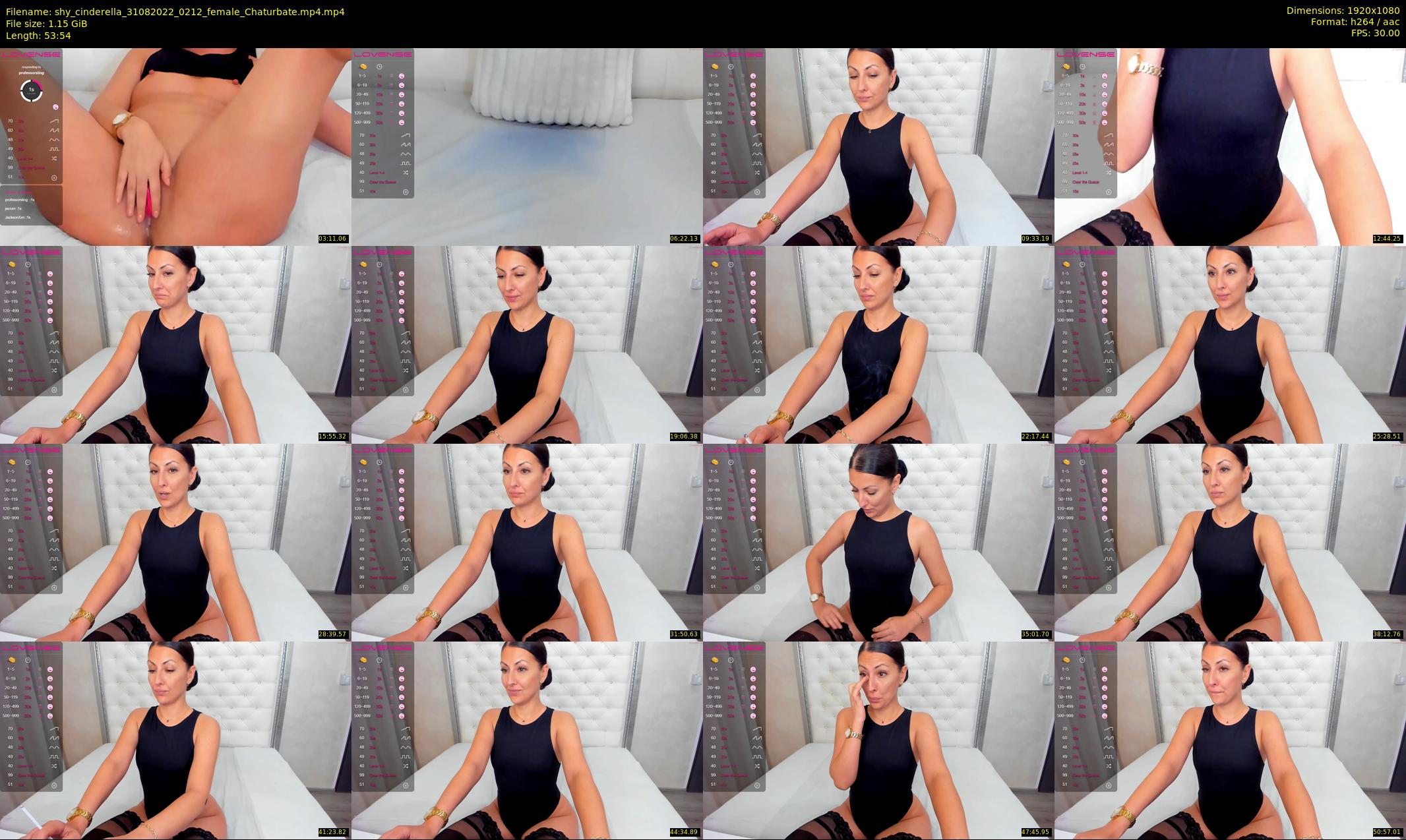 shy_cinderella — 54 minute Chaturbate female cam show recording, 1080p, Aug 31, 2022