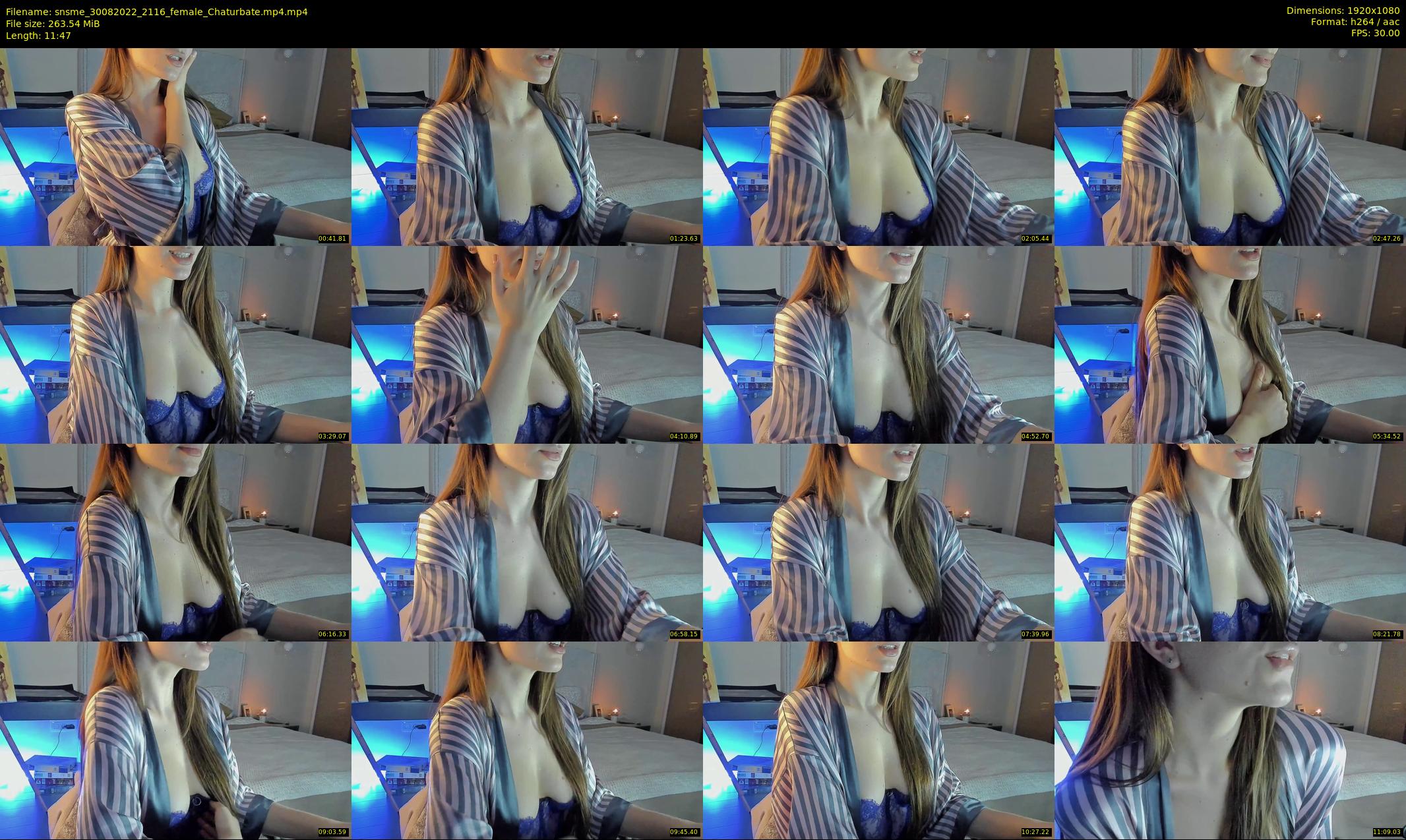 snsme — 12 minute Chaturbate female cam show recording, 1080p, Aug 30, 2022