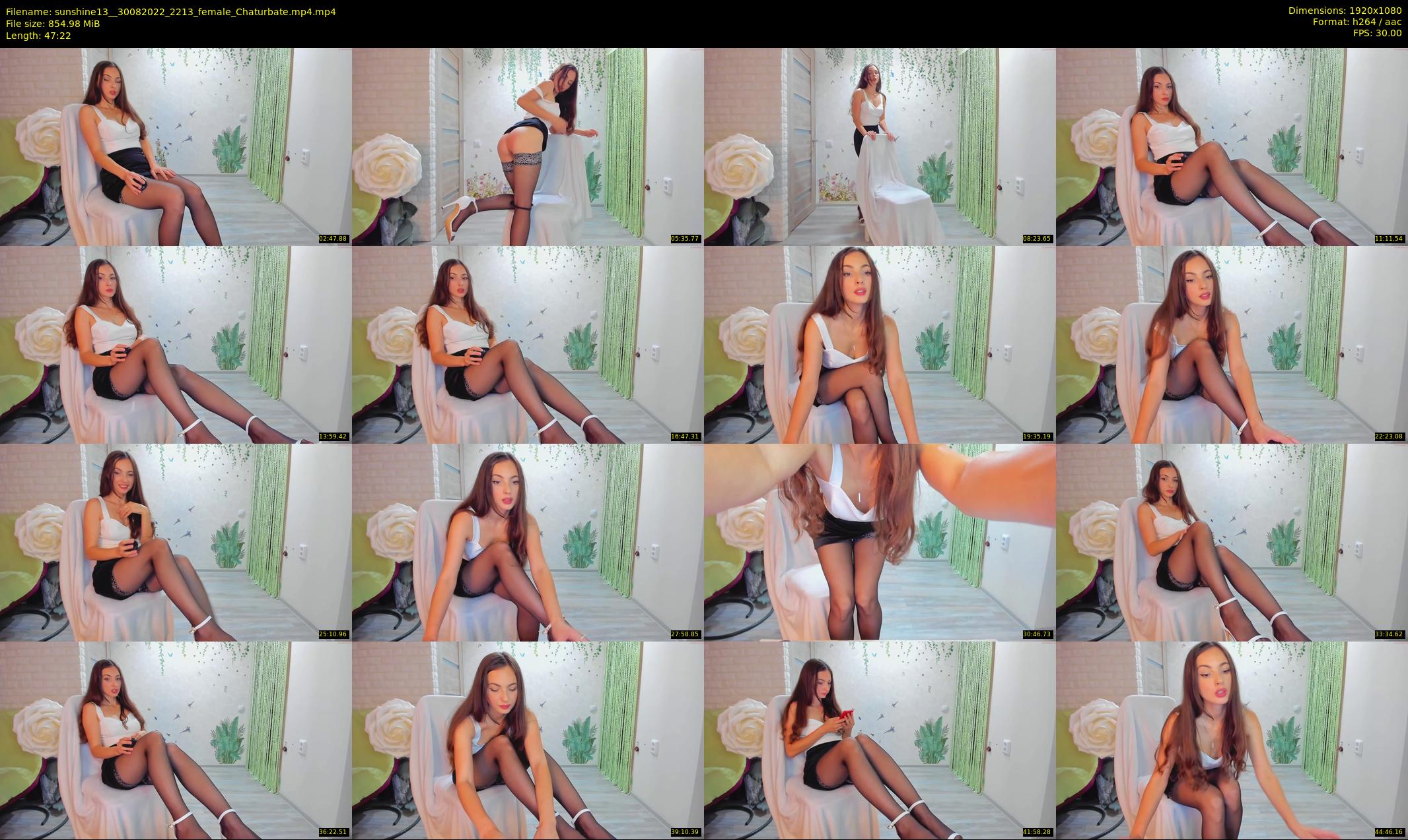 sunshine13_ — 48 minute Chaturbate female cam show recording, 1080p, Aug 30, 2022