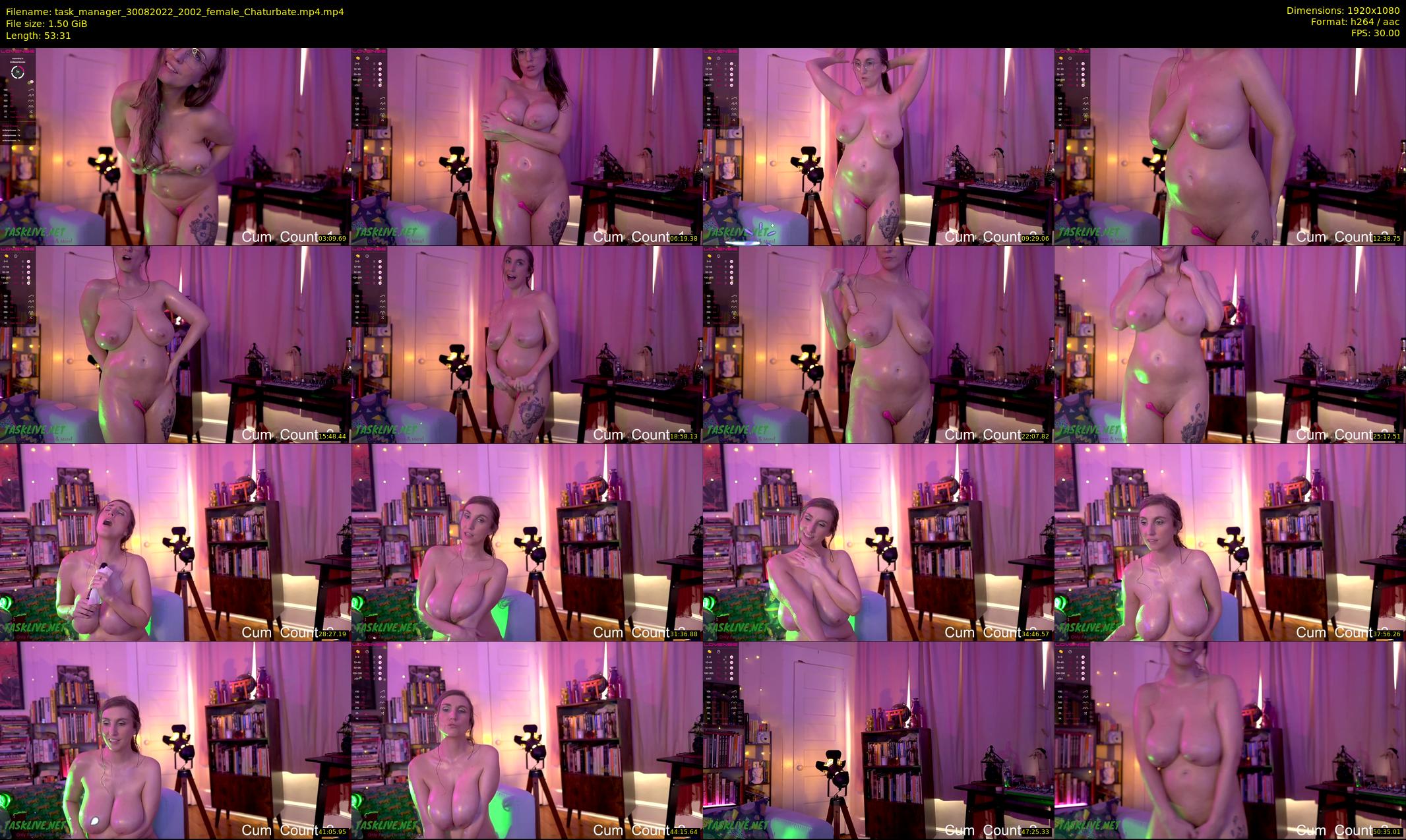 task_manager — 54 minute Chaturbate couple cam show recording, 1080p, Aug 30, 2022