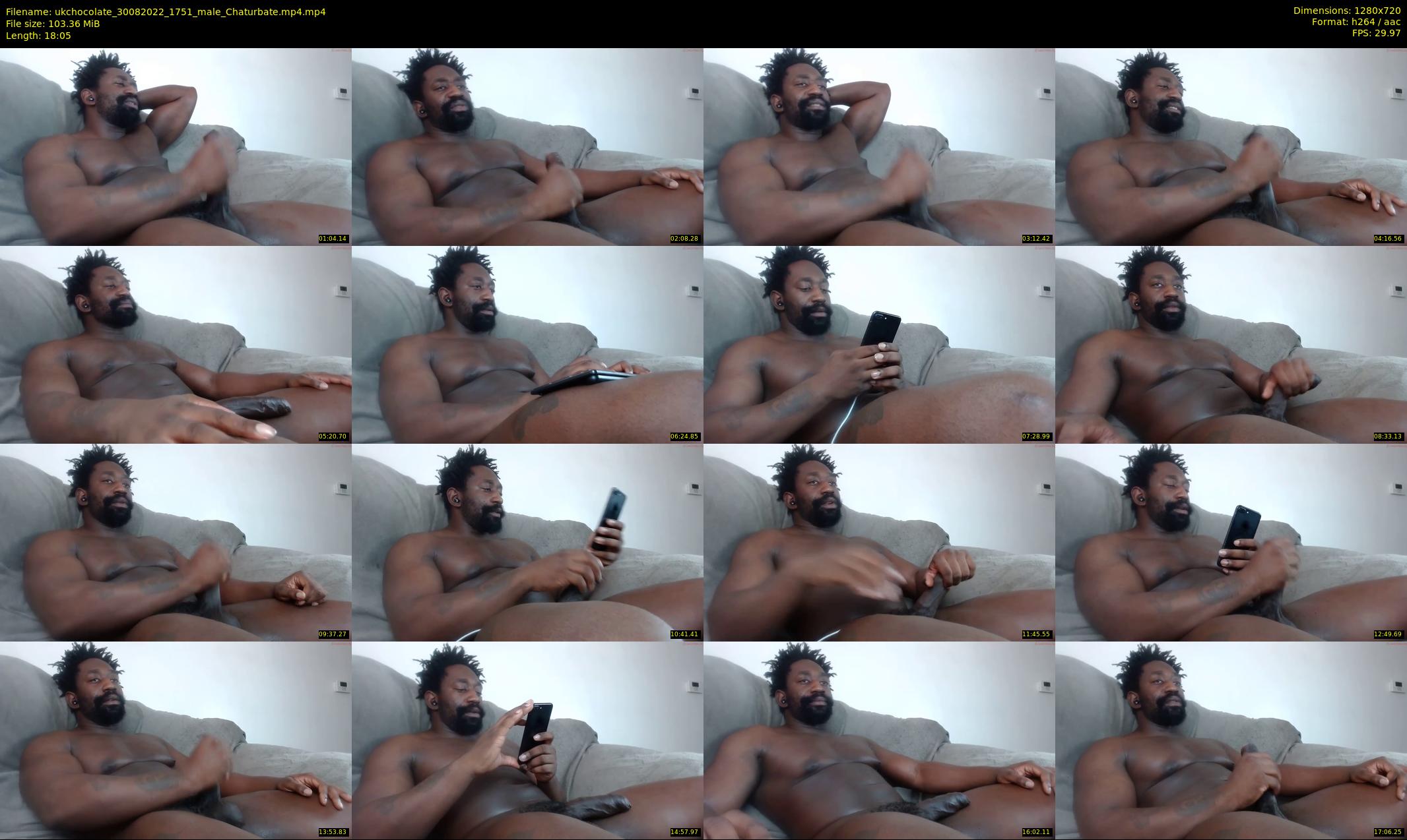 ukchocolate — 19 minute Chaturbate male cam show recording, 720p, Aug 30, 2022