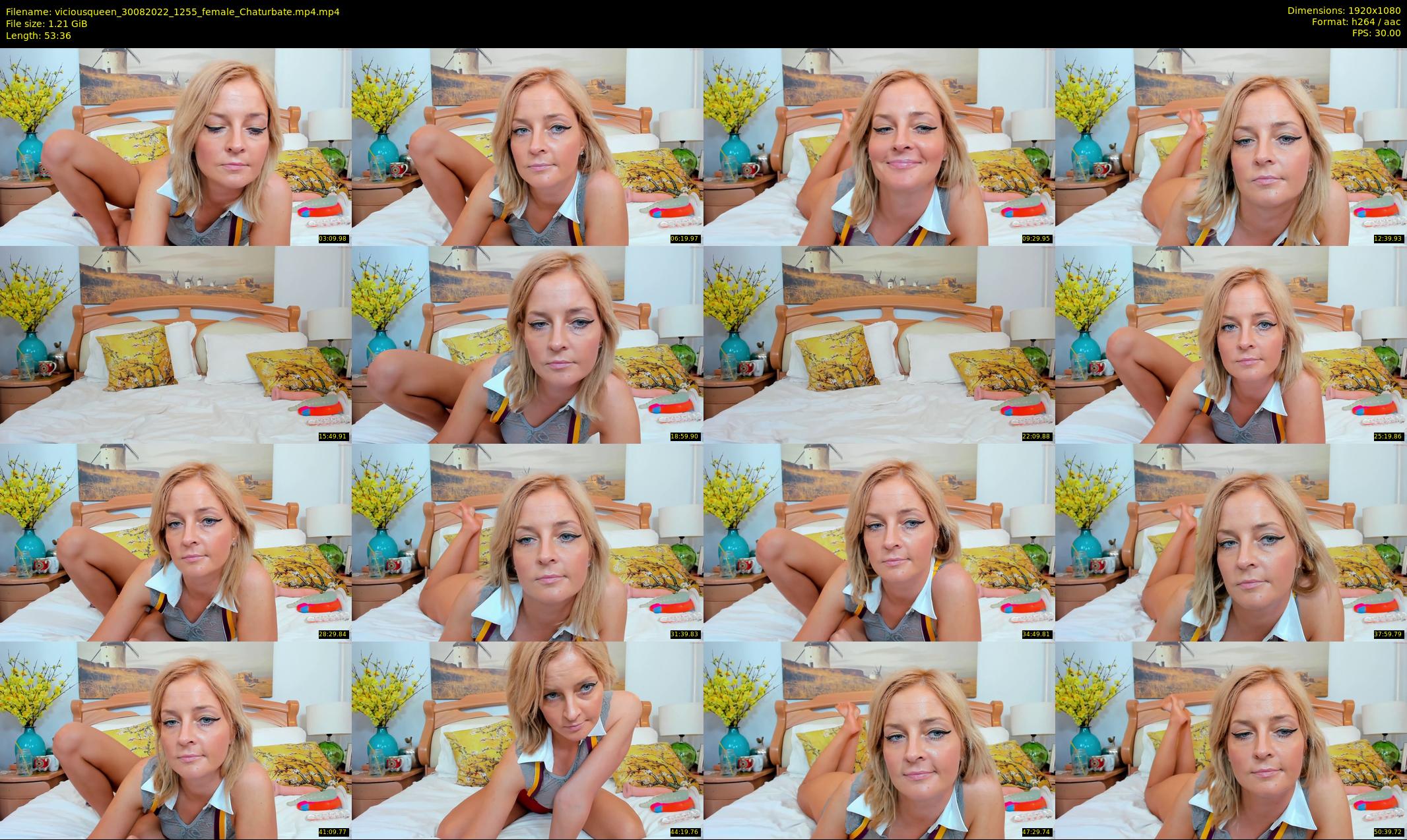 viciousqueen — 54 minute Chaturbate female cam show recording, 1080p, Aug 30, 2022