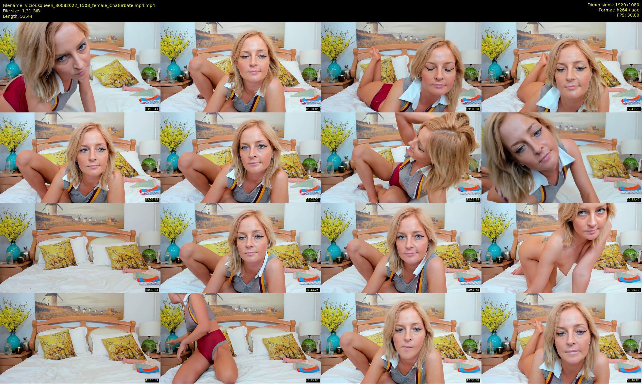viciousqueen — 54 minute Chaturbate female cam show recording, 1080p, Aug 30, 2022