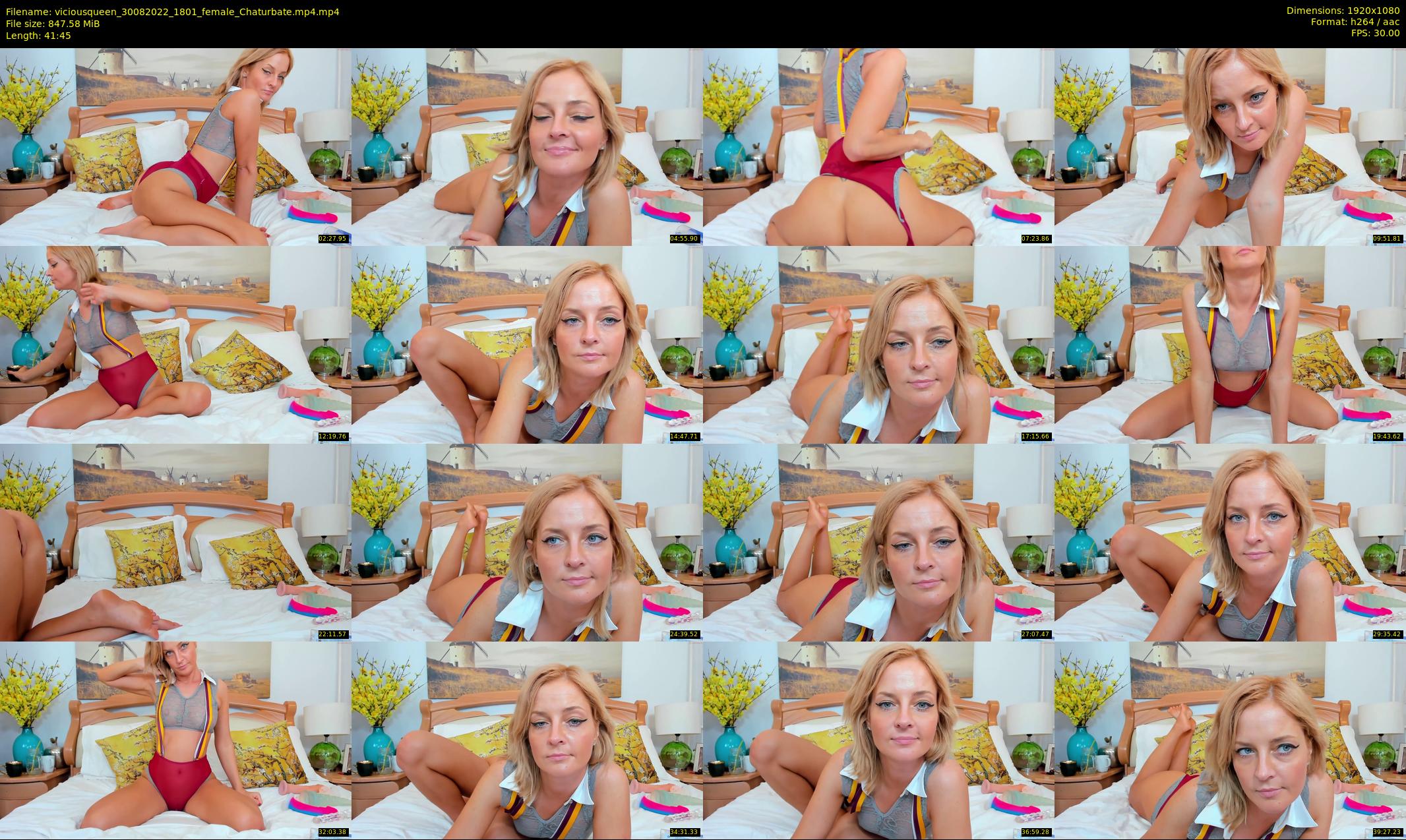 viciousqueen — 42 minute Chaturbate female cam show recording, 1080p, Aug 30, 2022