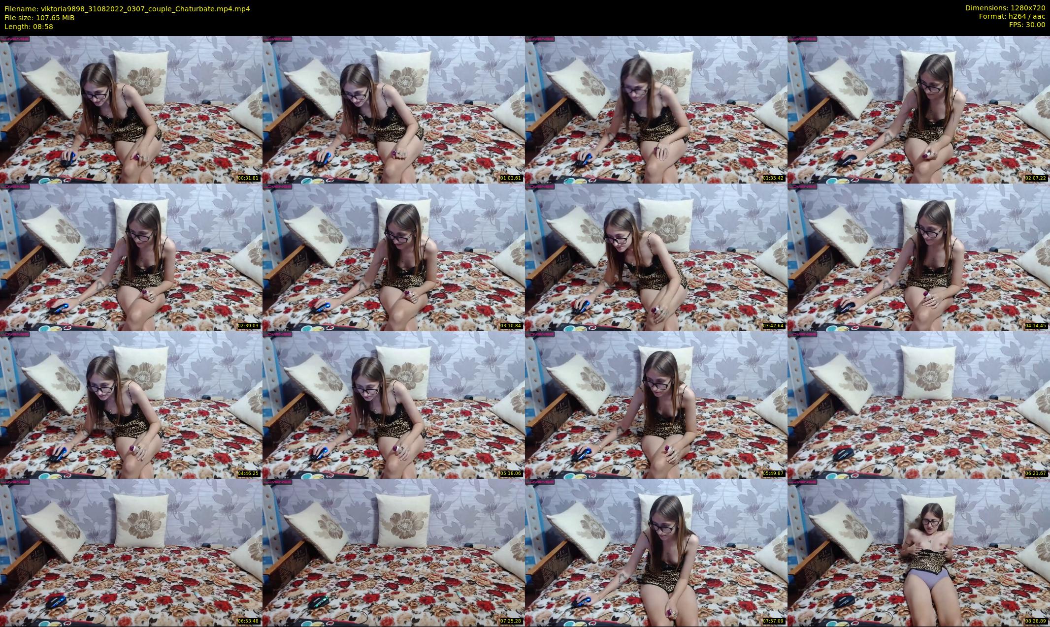 viktoria9898 — 9 minute Chaturbate couple cam show recording, 720p, Aug 31, 2022