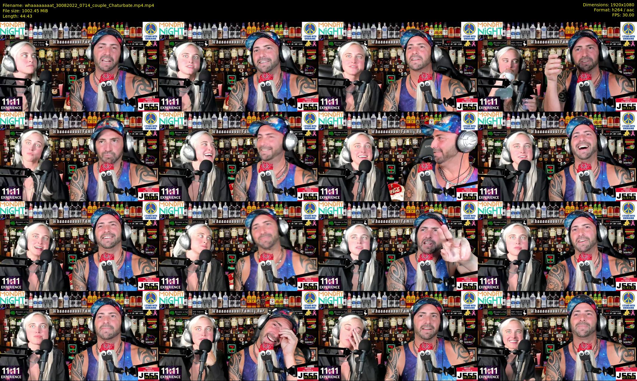 whaaaaaaaat — 45 minute Chaturbate couple cam show recording, 1080p, Aug 30, 2022