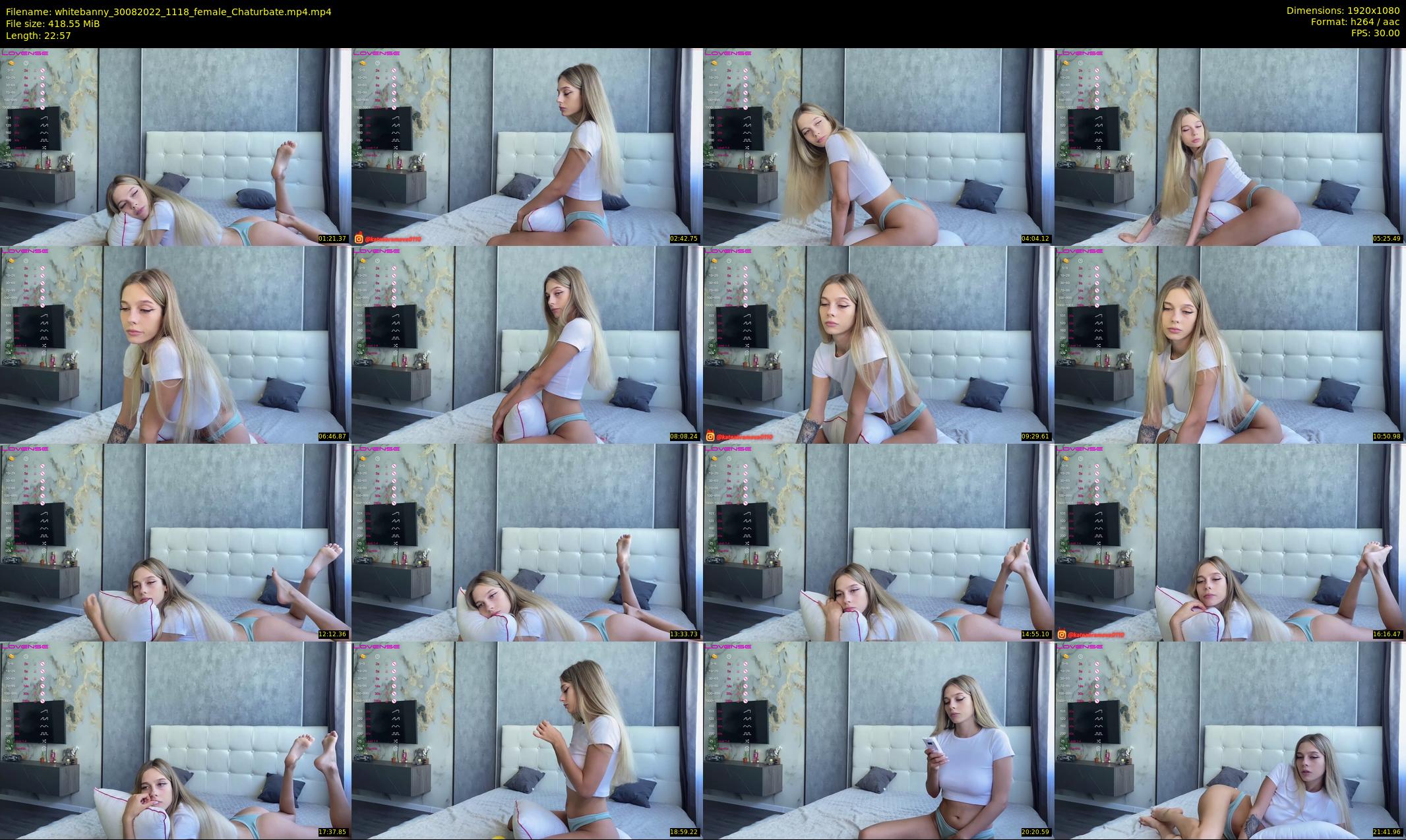 whitebanny — 23 minute Chaturbate couple cam show recording, 1080p, Aug 30, 2022