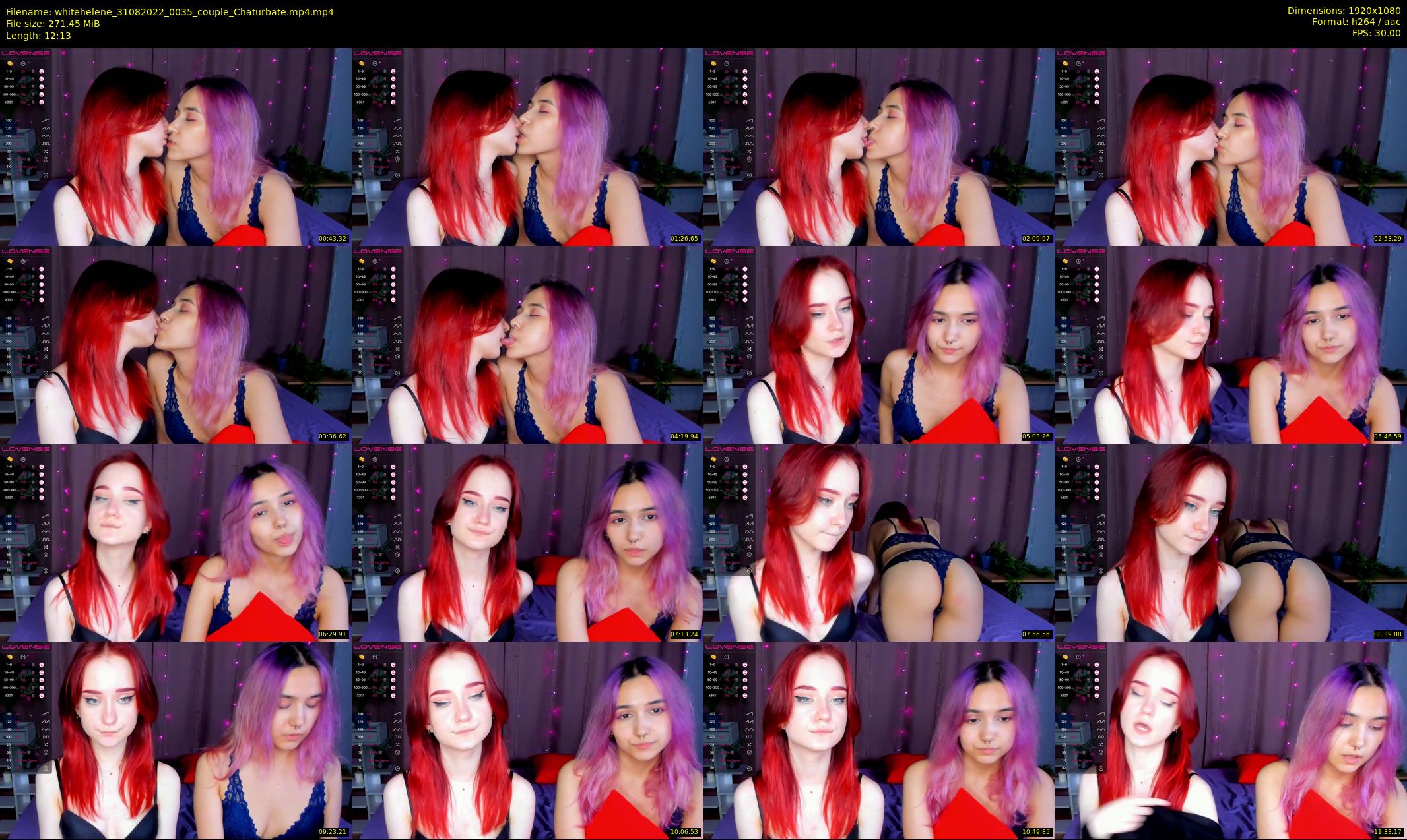 whitehelene — 13 minute Chaturbate female cam show recording, 1080p, Aug 31, 2022