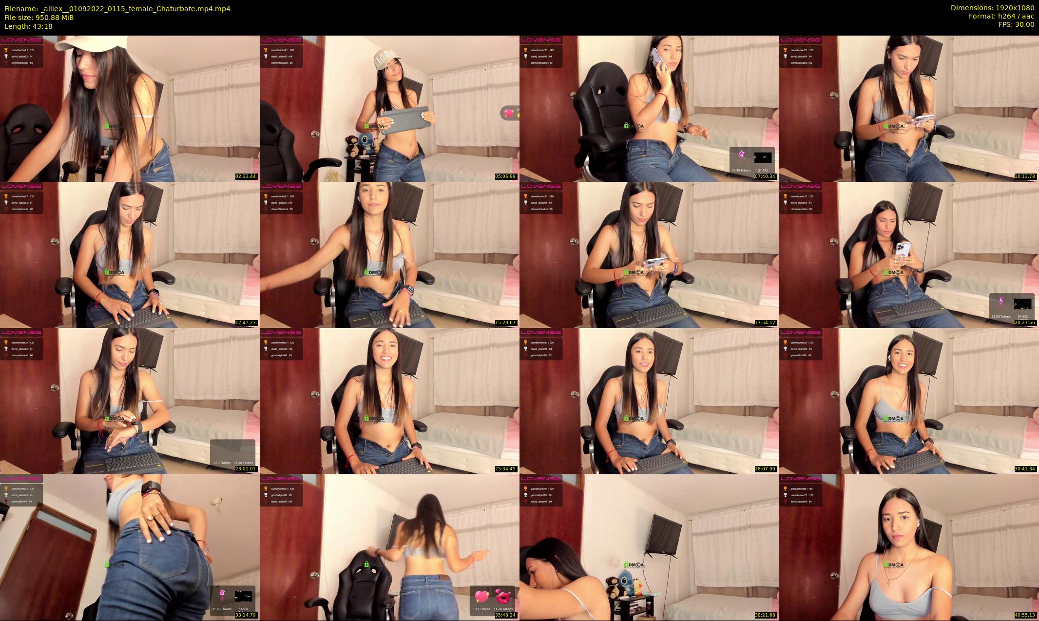 _alliex_ — 44 minute Chaturbate female cam show recording, 1080p, Sep 1, 2022