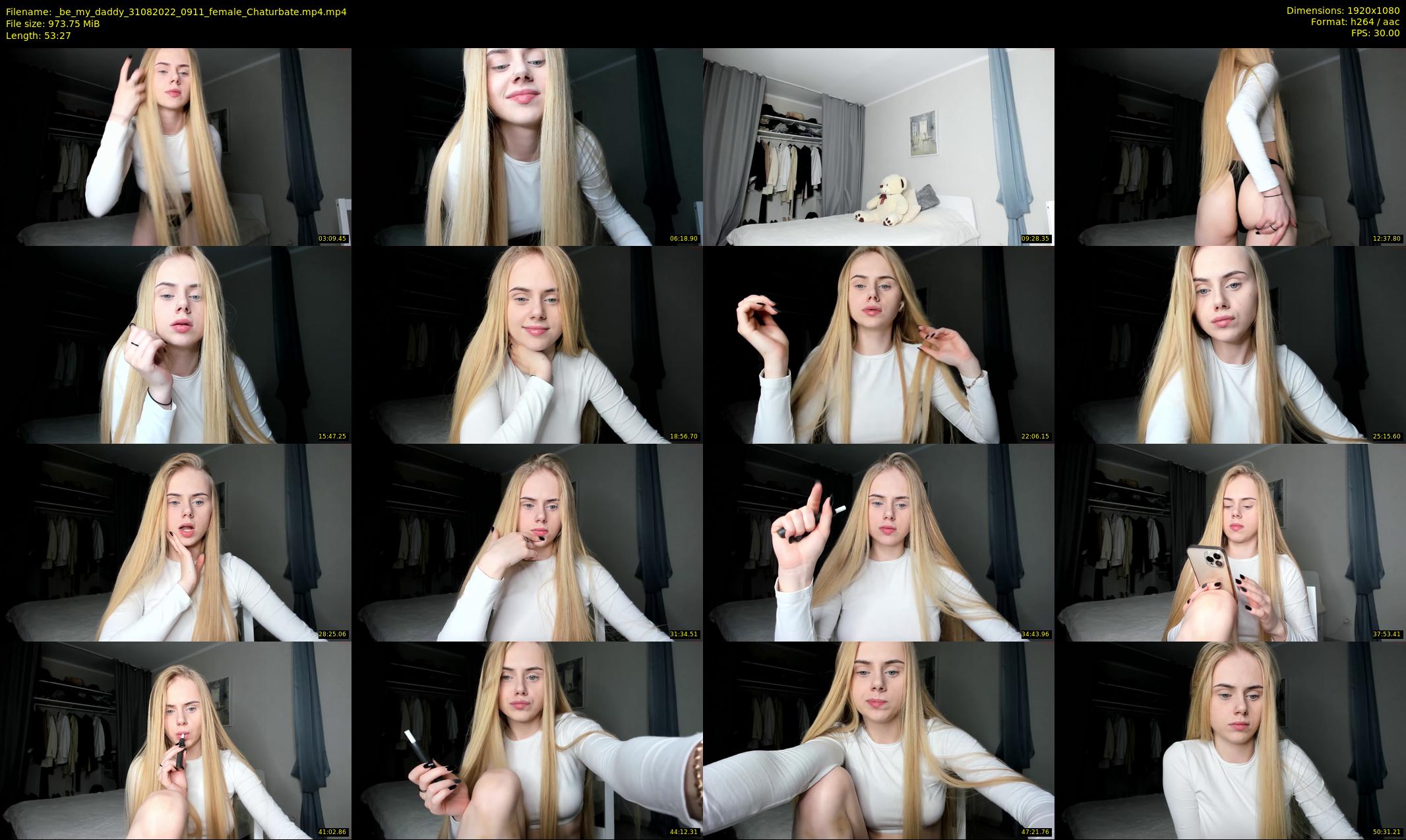 _be_my_daddy — 54 minute Chaturbate female cam show recording, 1080p, Aug 31, 2022