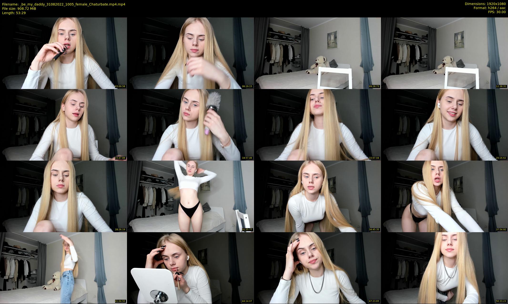 _be_my_daddy — 54 minute Chaturbate female cam show recording, 1080p, Aug 31, 2022
