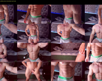 adam_muscle_ — 54 minute Chaturbate male cam show recording, 1080p, Aug 31, 2022