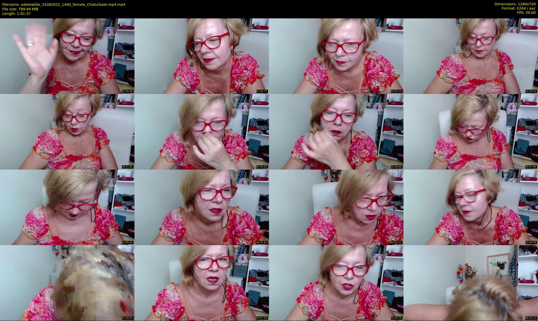 adelewildx — 62 minute Chaturbate female cam show recording, 720p, Aug 31, 2022