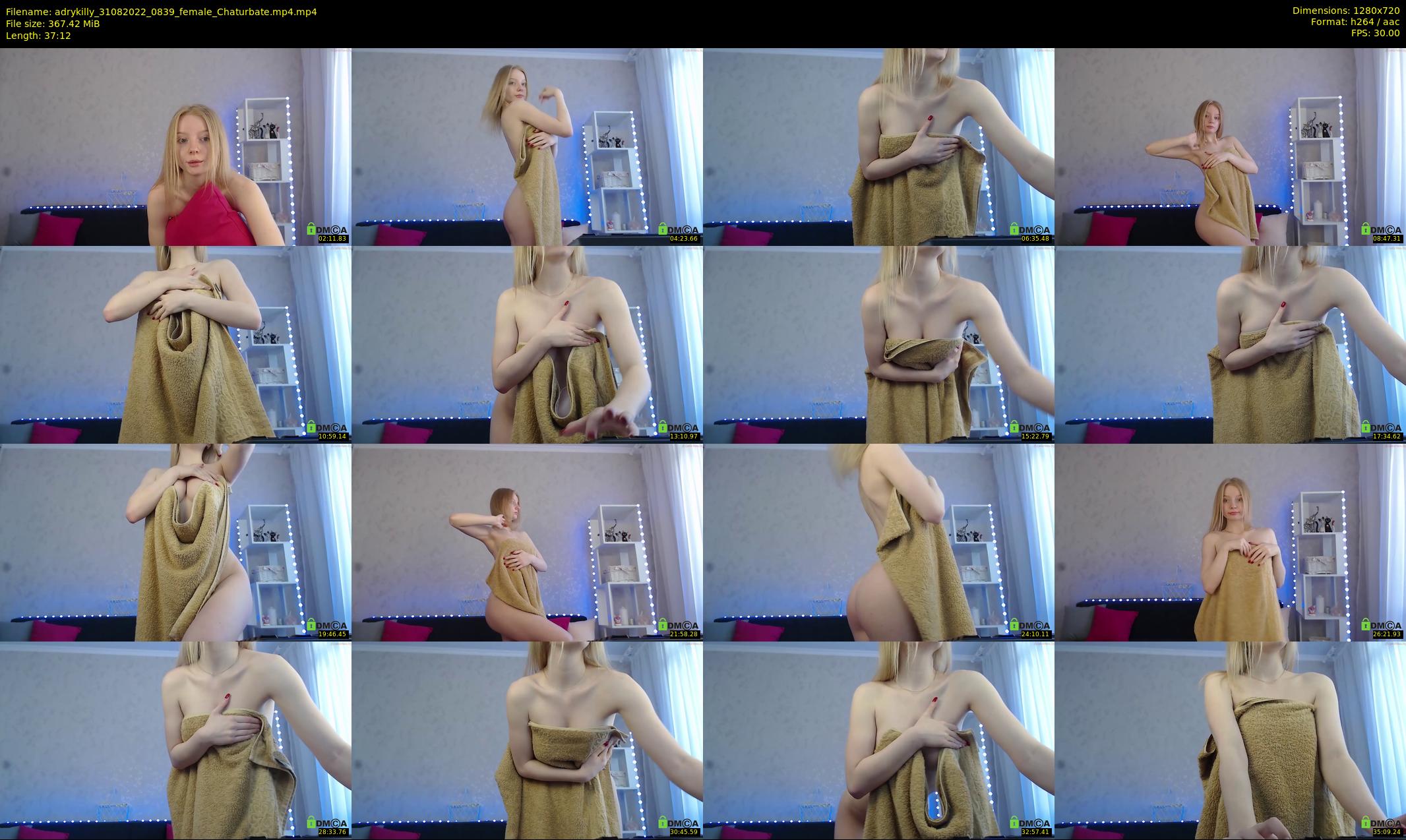 adrykilly — 38 minute Chaturbate female cam show recording, 720p, Aug 31, 2022