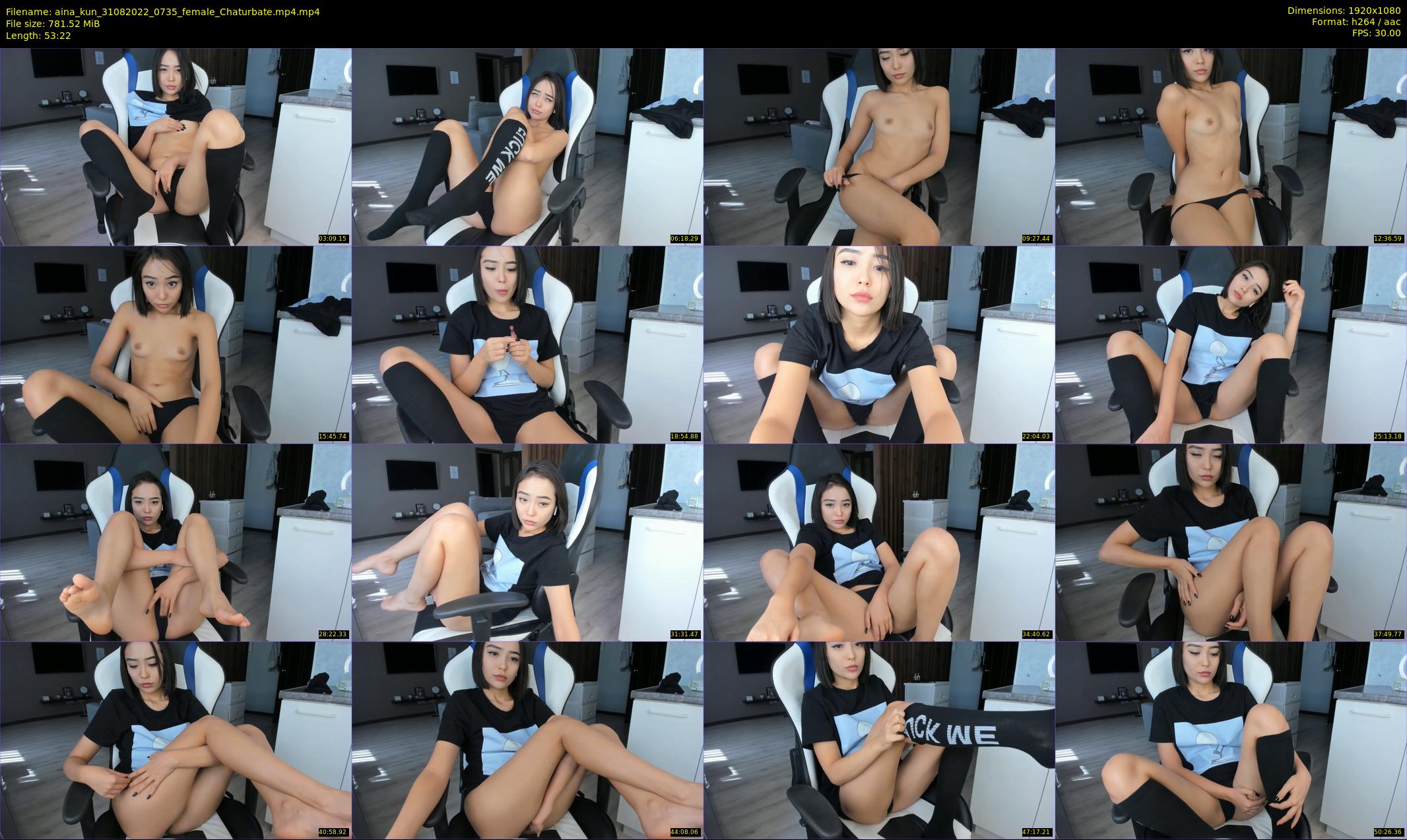 aina_kun — 54 minute Chaturbate female cam show recording, 1080p, Aug 31, 2022