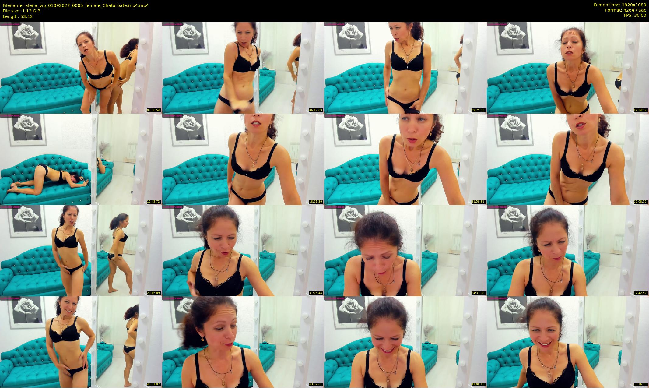 alena_vip — 54 minute Chaturbate female cam show recording, 1080p, Sep 1, 2022
