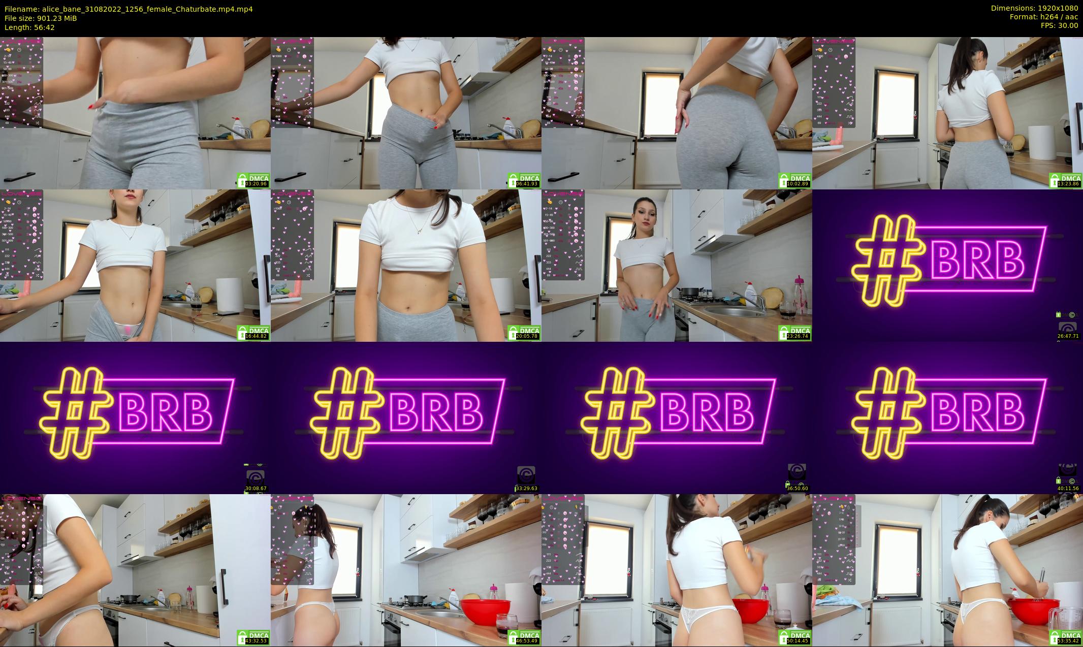 alice_bane — 57 minute Chaturbate female cam show recording, 1080p, Aug 31, 2022