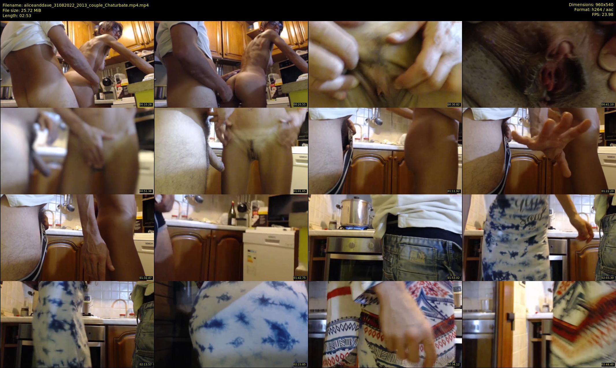 aliceanddave — 3 minute Chaturbate couple cam show recording, 480p, Aug 31, 2022