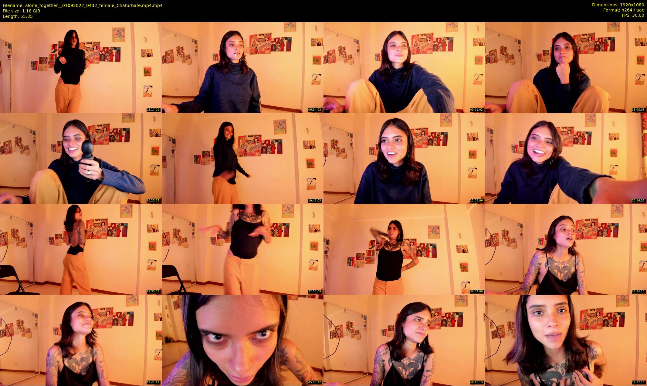 alone_together_ — 56 minute Chaturbate female cam show recording, 1080p, Sep 1, 2022