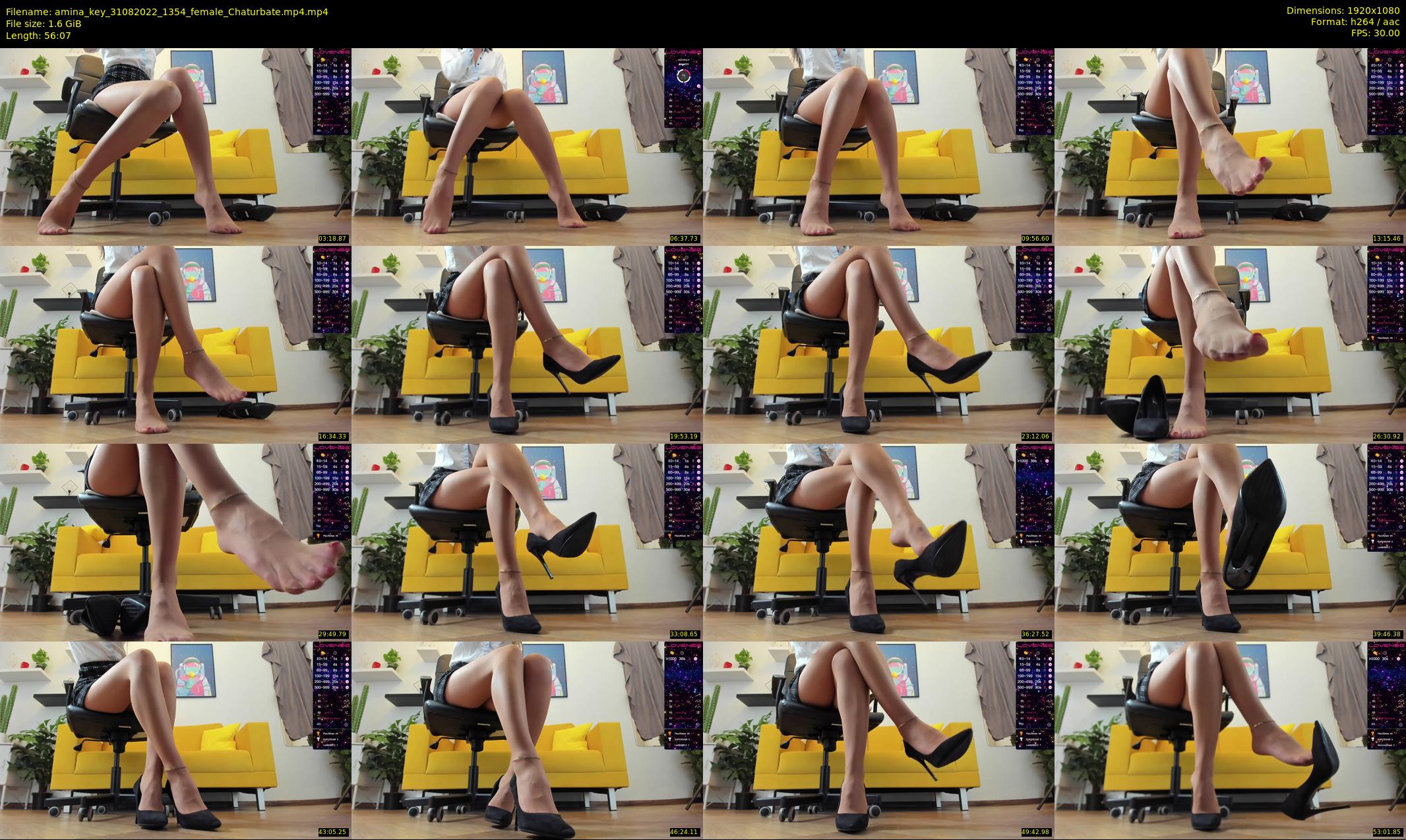 amina_key — 57 minute Chaturbate female cam show recording, 1080p, Aug 31, 2022